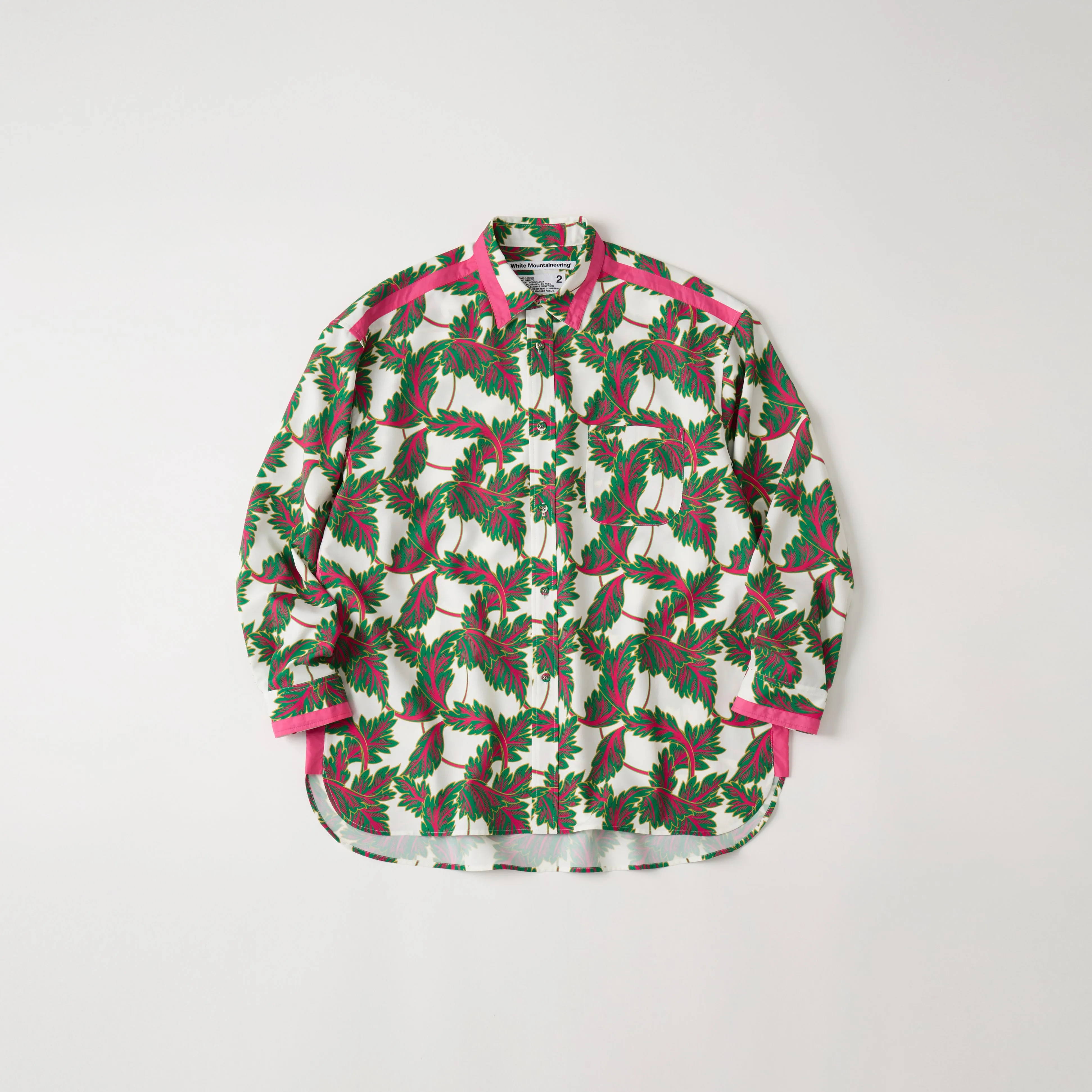 BOTANICAL PATTERN WIDE SHIRT sold by White Mountaineering