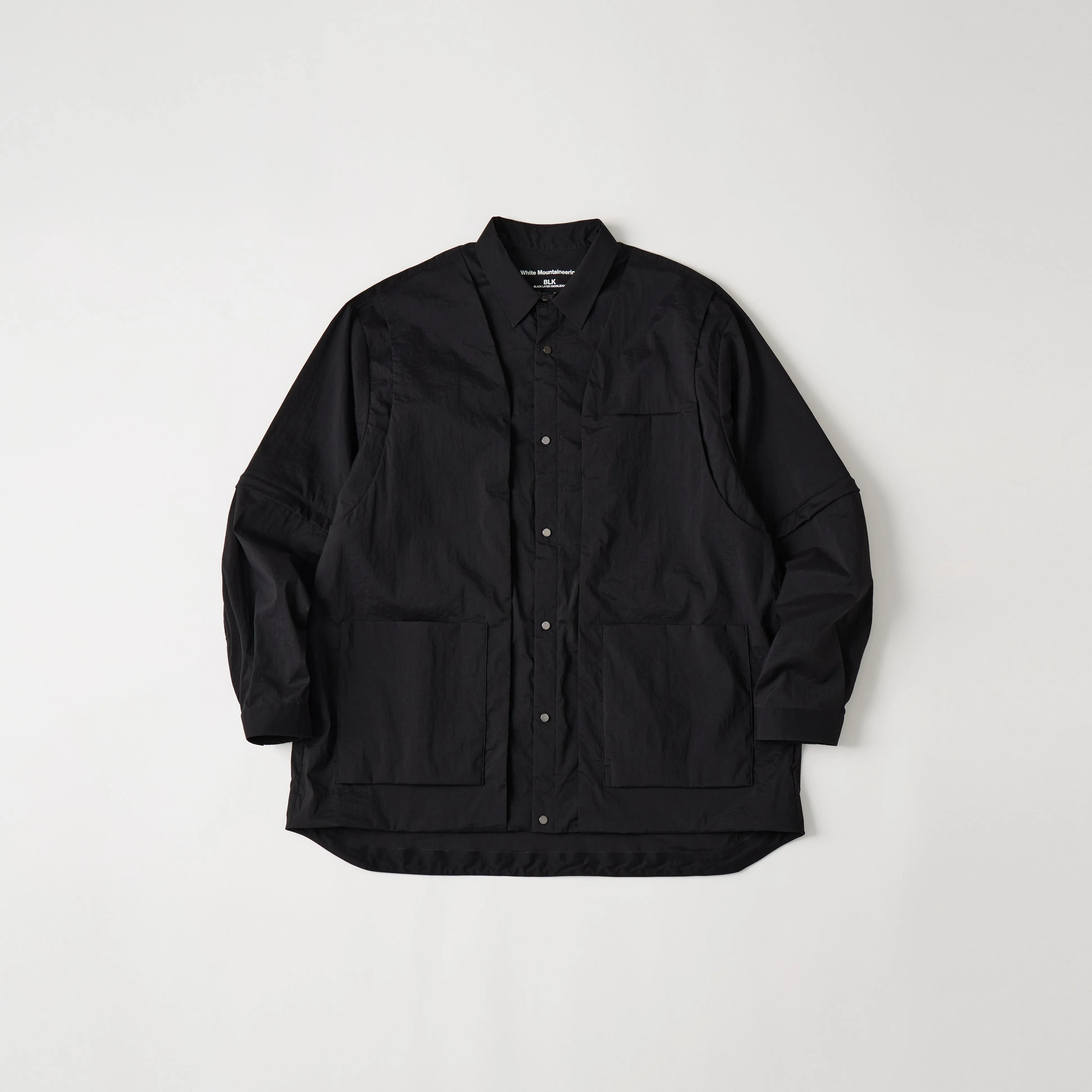ZIP OFF LAYERED SHIRT sold by White Mountaineering