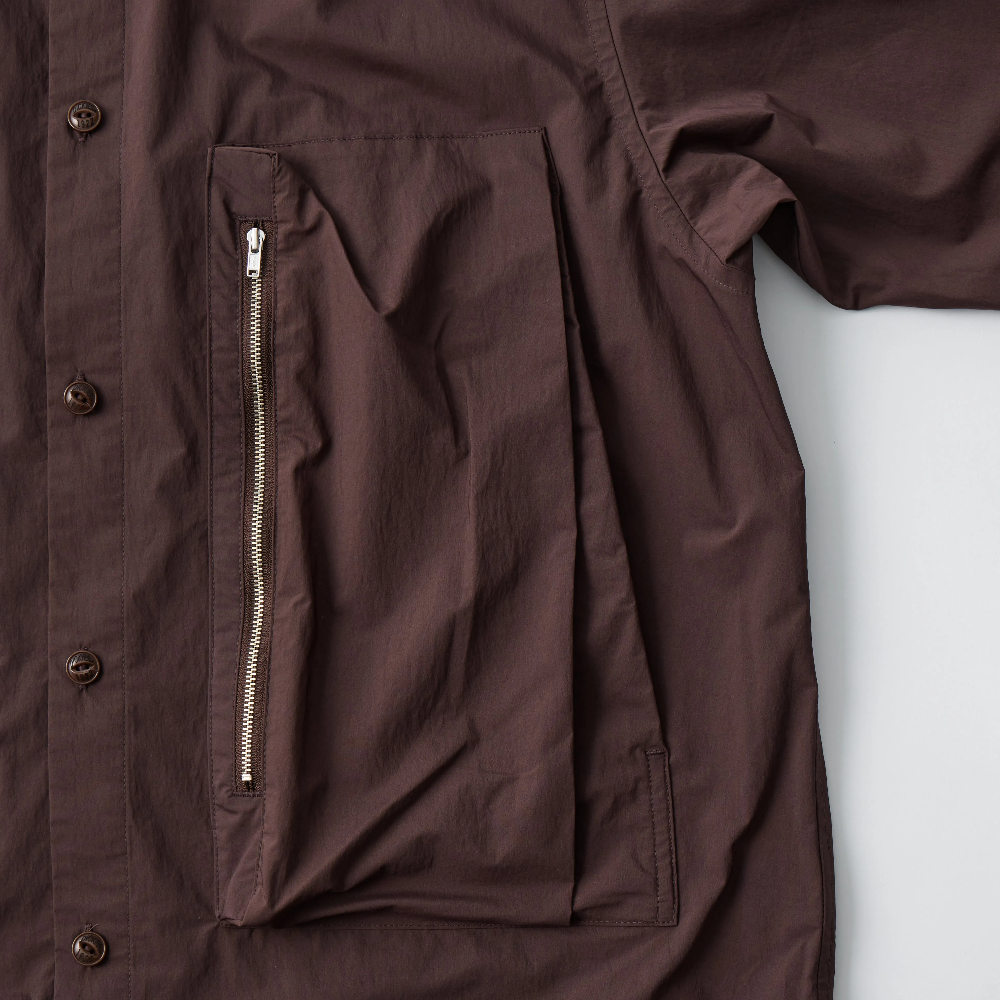 WM×Dickies VINTAGE NYLON WORK SHIRT sold by White Mountaineering product image thumbnail 4