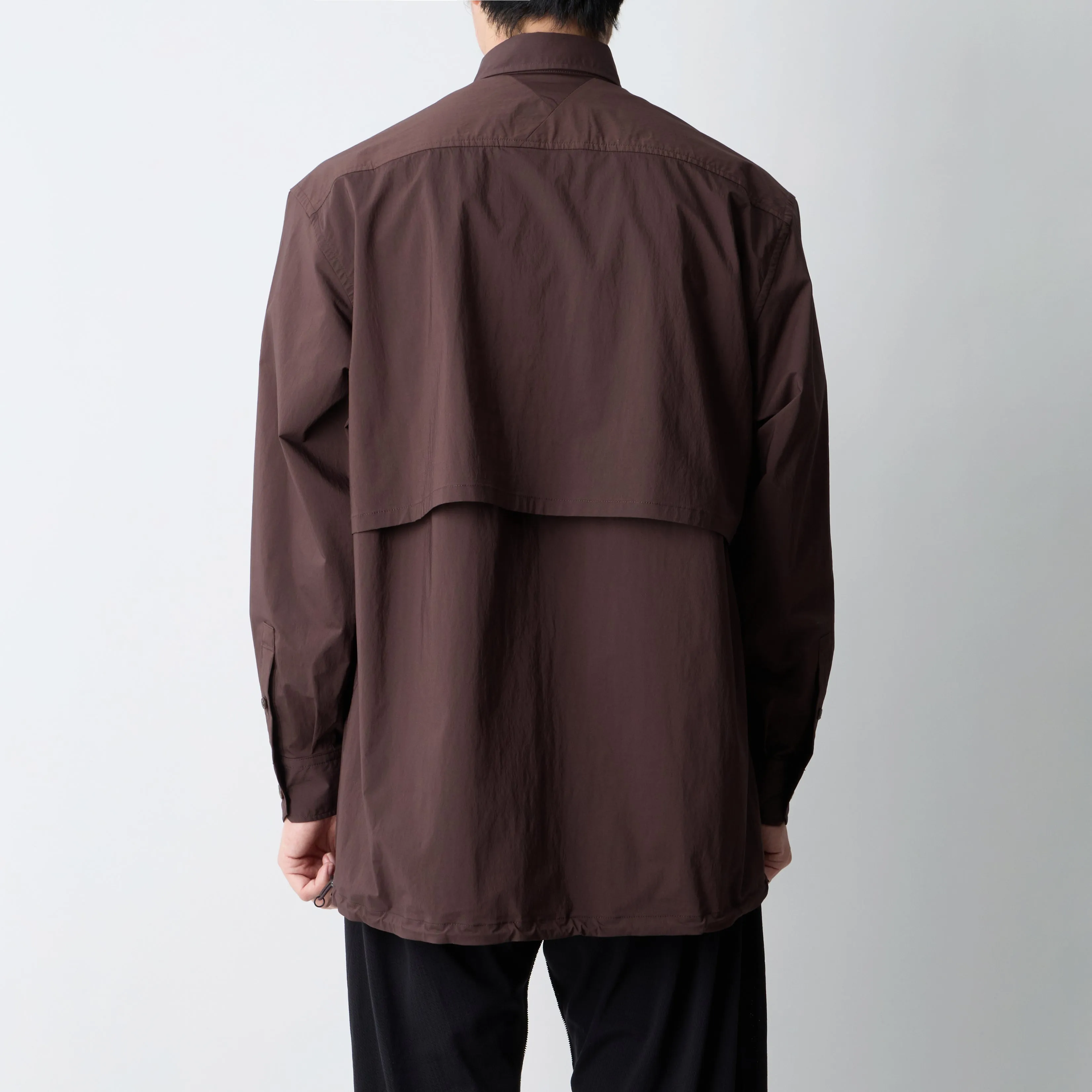 WM×Dickies VINTAGE NYLON WORK SHIRT sold by White Mountaineering product image thumbnail 3