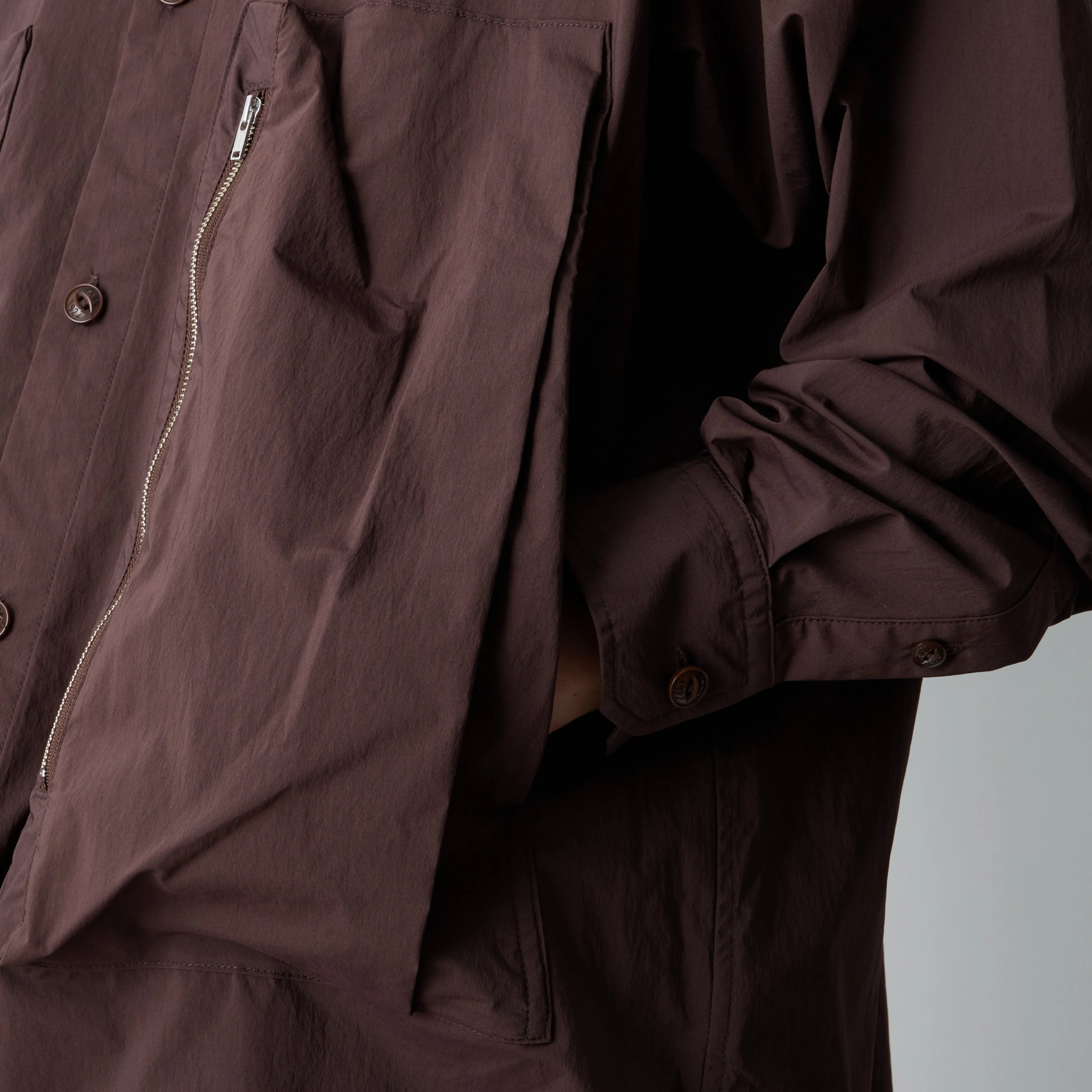 WM×Dickies VINTAGE NYLON WORK SHIRT sold by White Mountaineering product image thumbnail 5