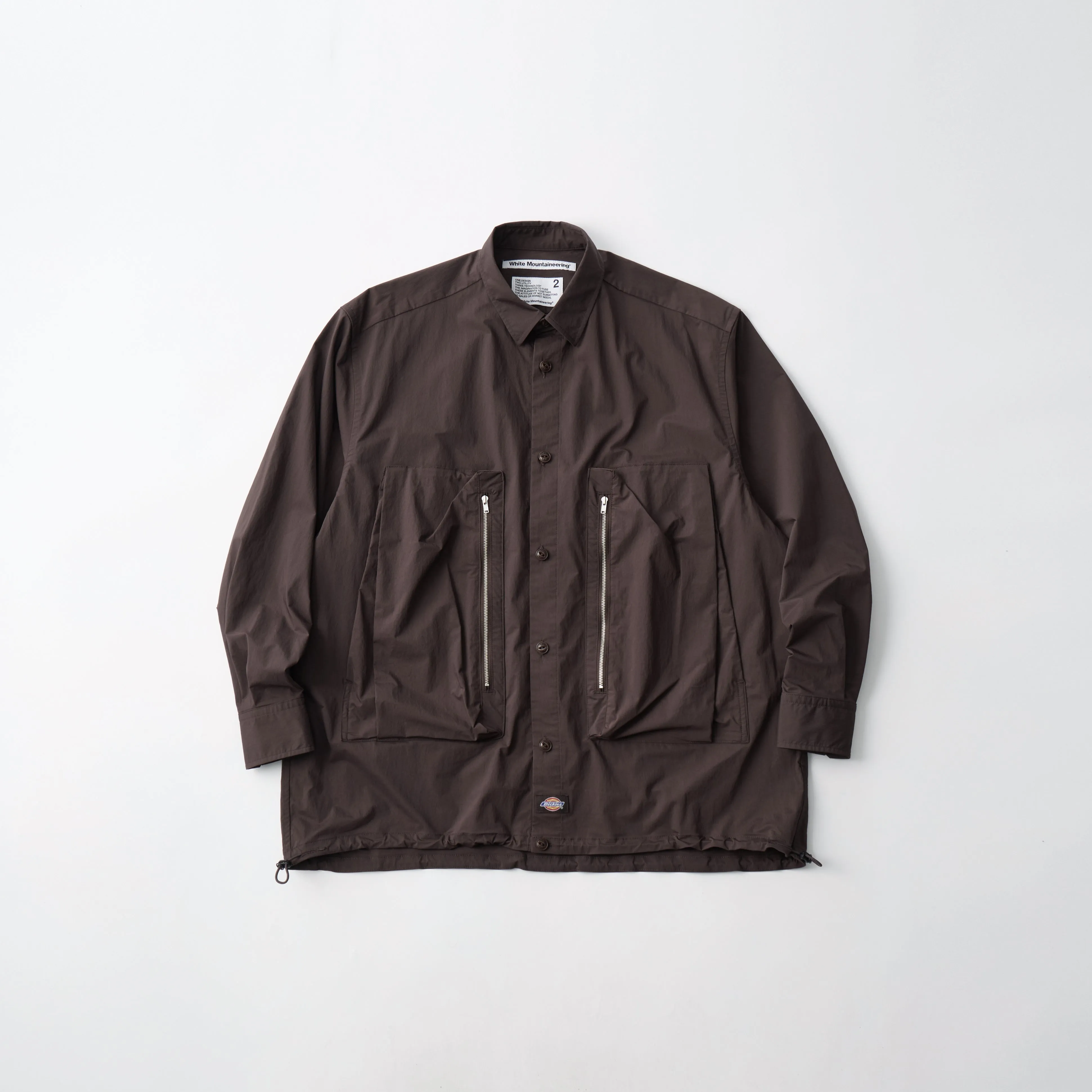 WM×Dickies VINTAGE NYLON WORK SHIRT sold by White Mountaineering