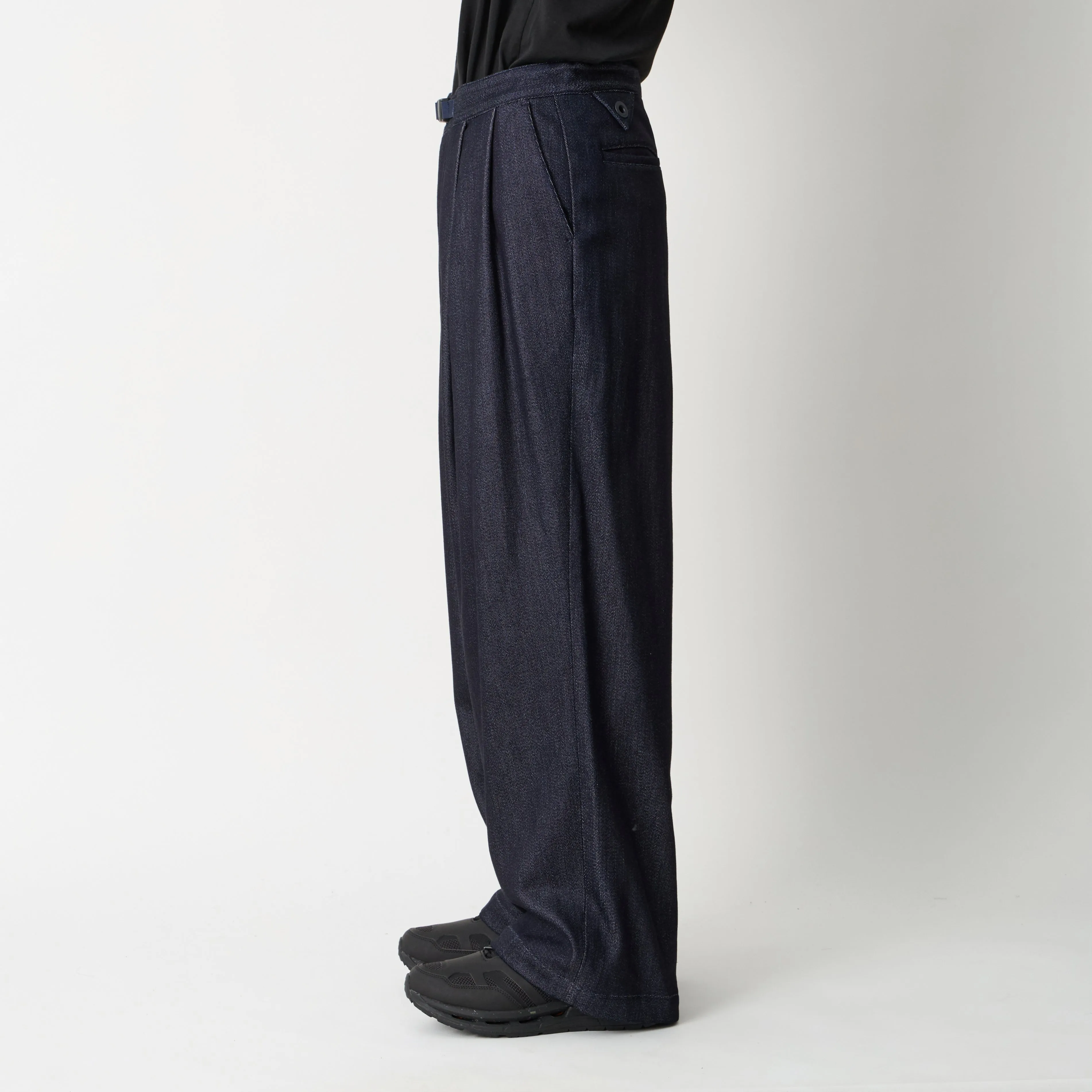 WM × Dickies DENIM 2 TUCK PANTS sold by White Mountaineering product image thumbnail 4
