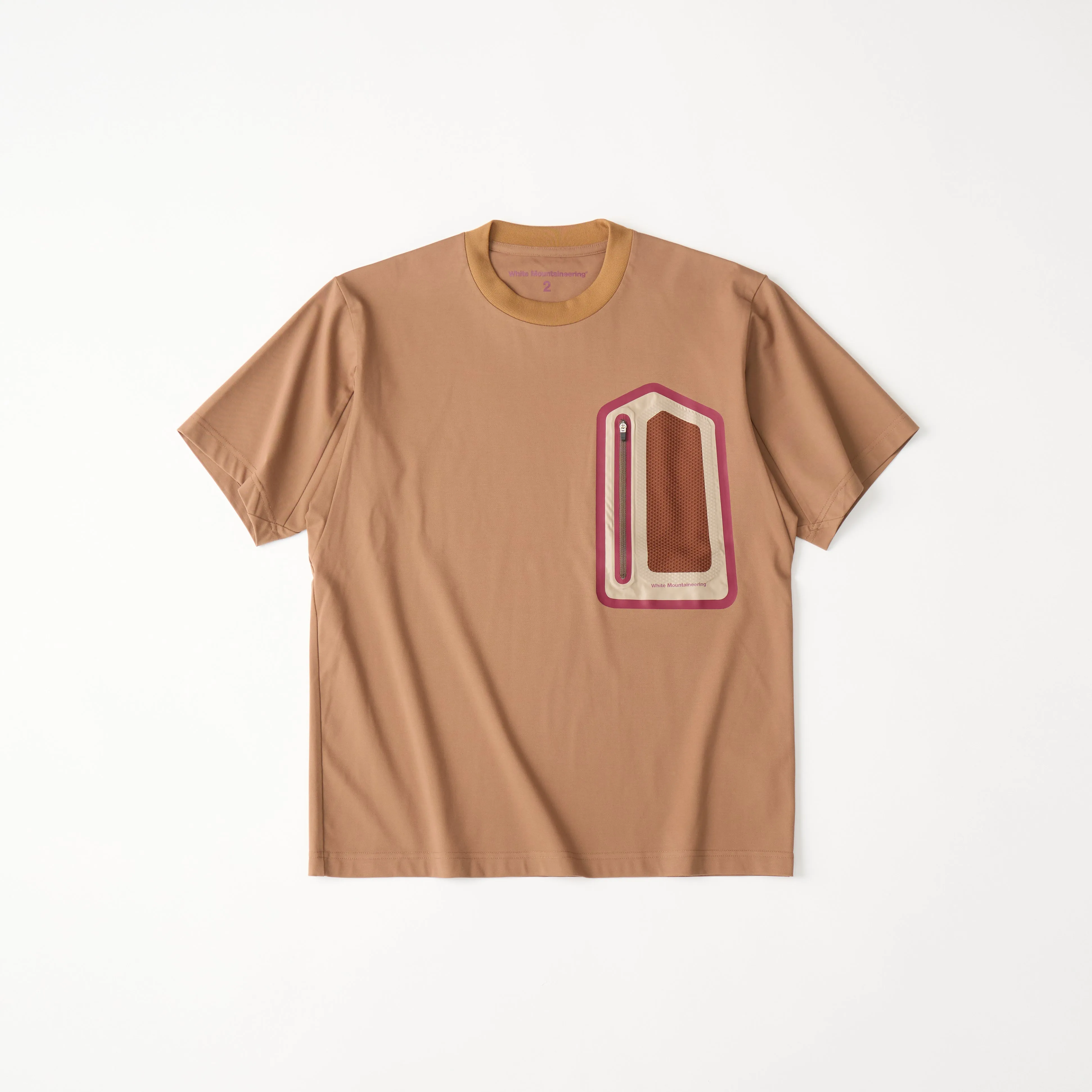 ZIP POCKET T-SHIRT sold by White Mountaineering