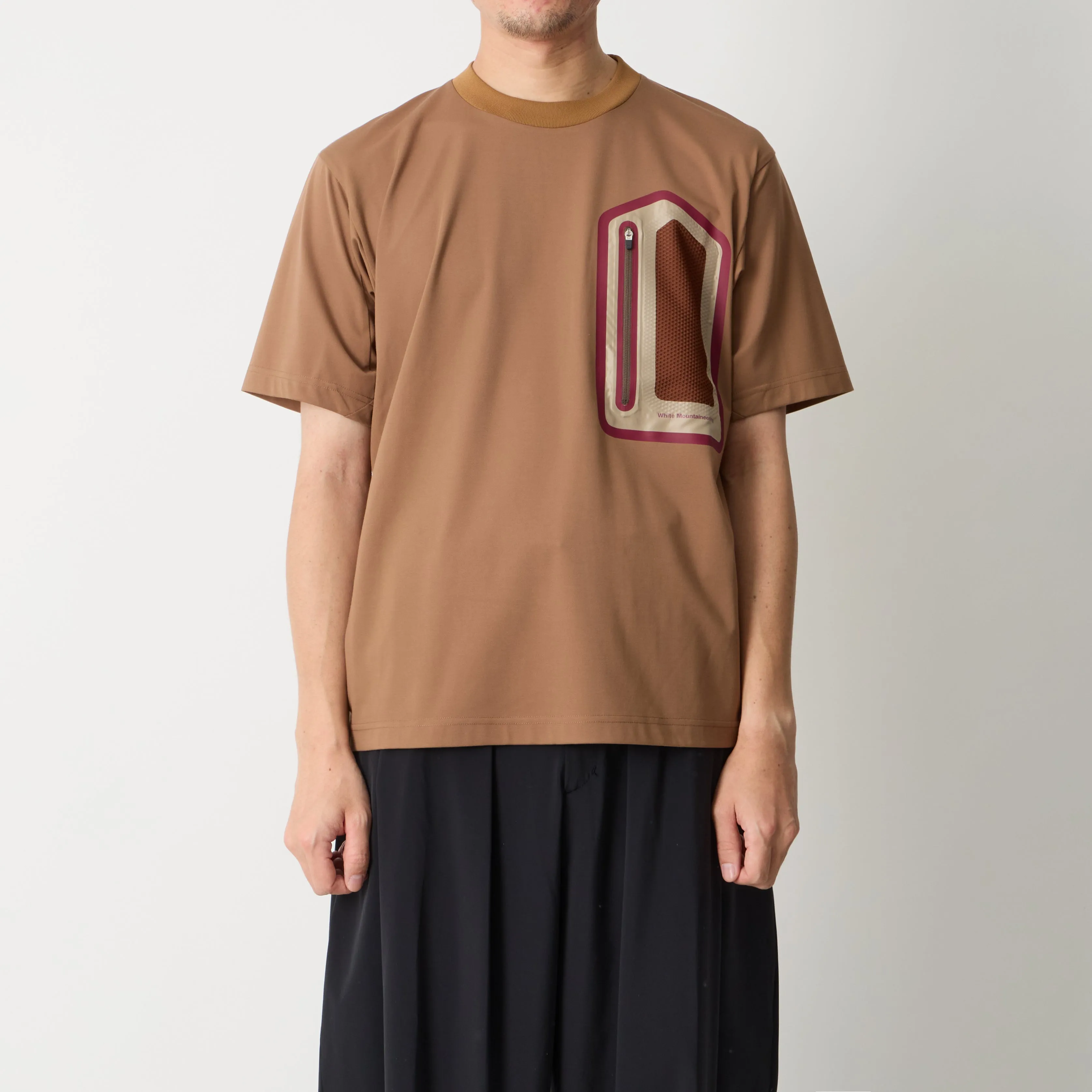 ZIP POCKET T-SHIRT sold by White Mountaineering product image thumbnail 3
