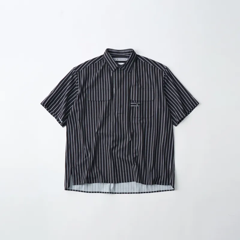 STRIPE SHORT SLEEVE PULLOVER SHIRT made by White Mountaineering