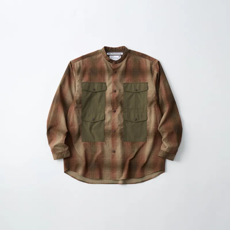 OMBRE CHECK WORK SHIRT made by White Mountaineering