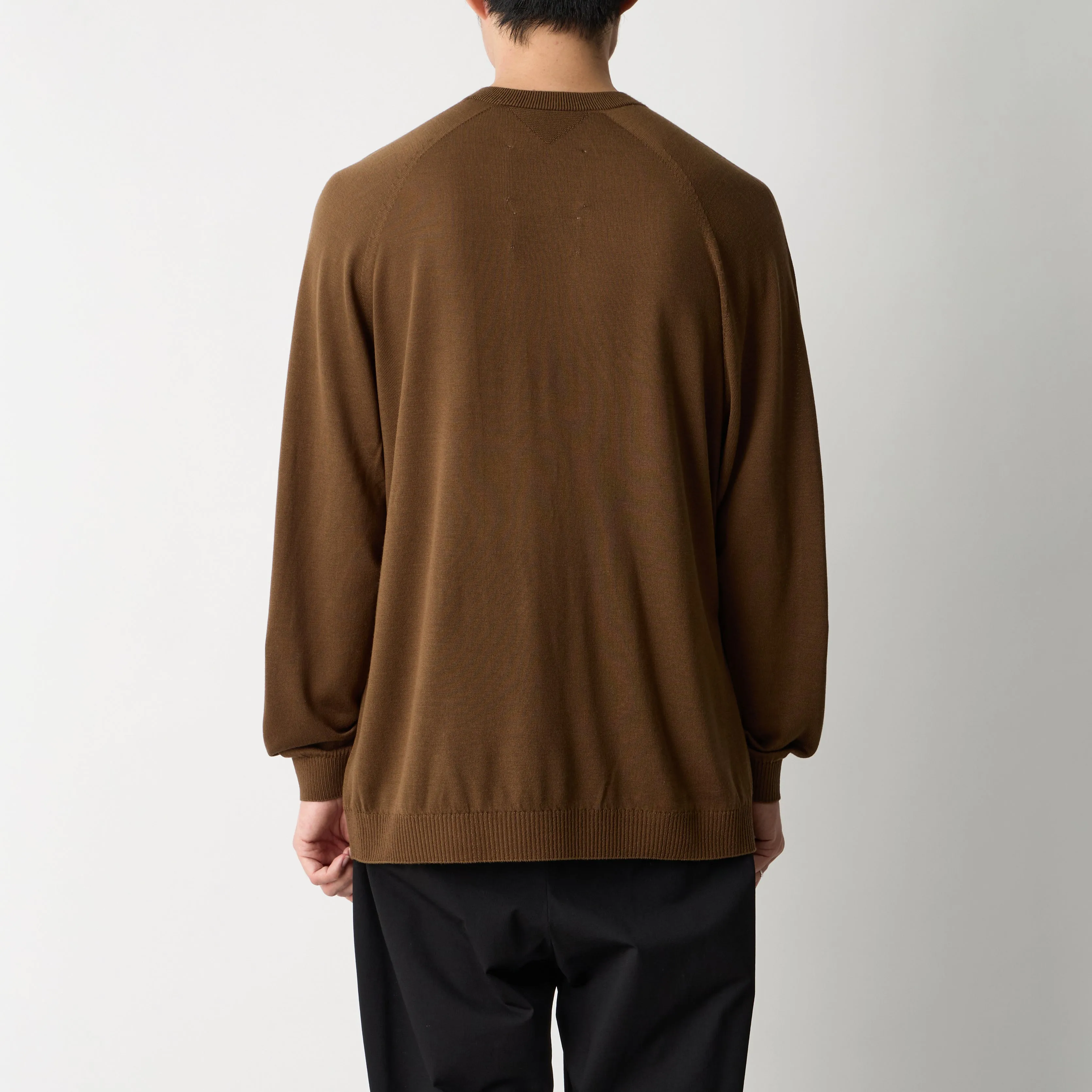 WASHABLE SILK L/S KNIT PULLOVER sold by White Mountaineering product image thumbnail 3