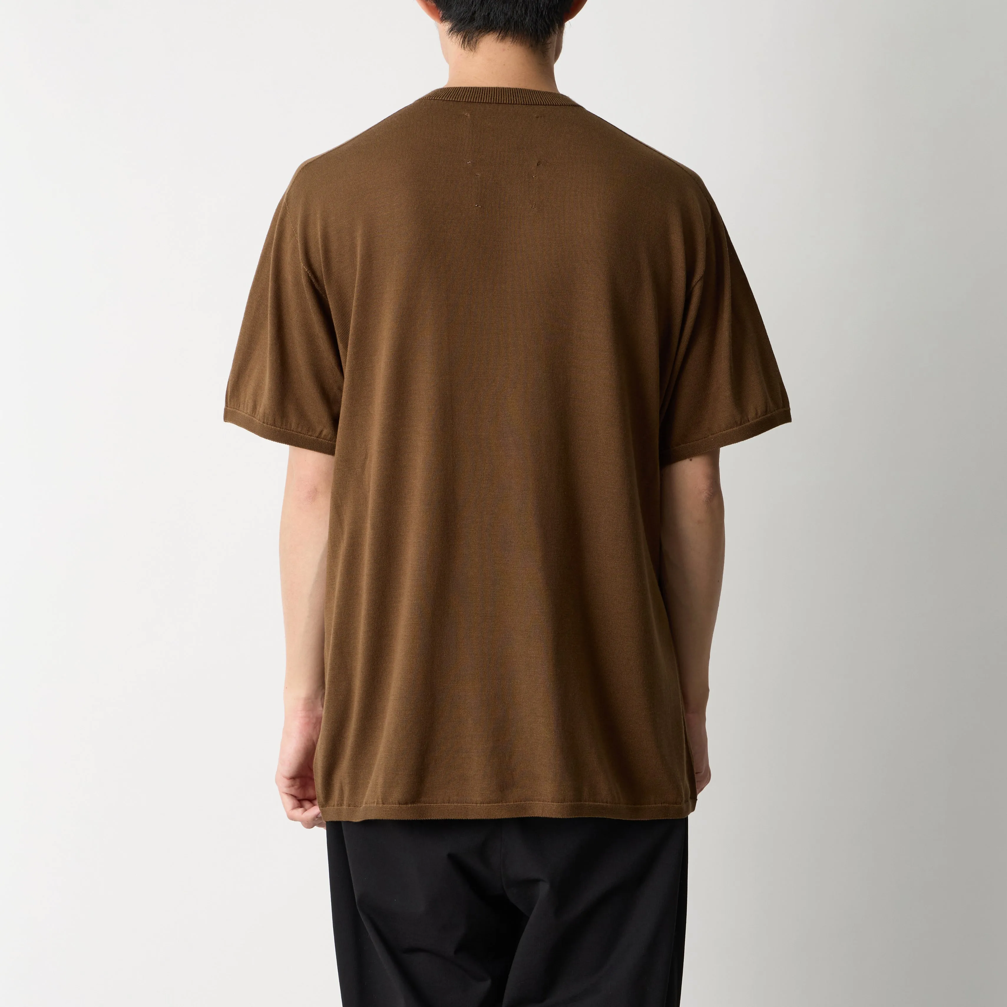 WASHABLE SILK S/S KNIT PULLOVER sold by White Mountaineering product image thumbnail 3