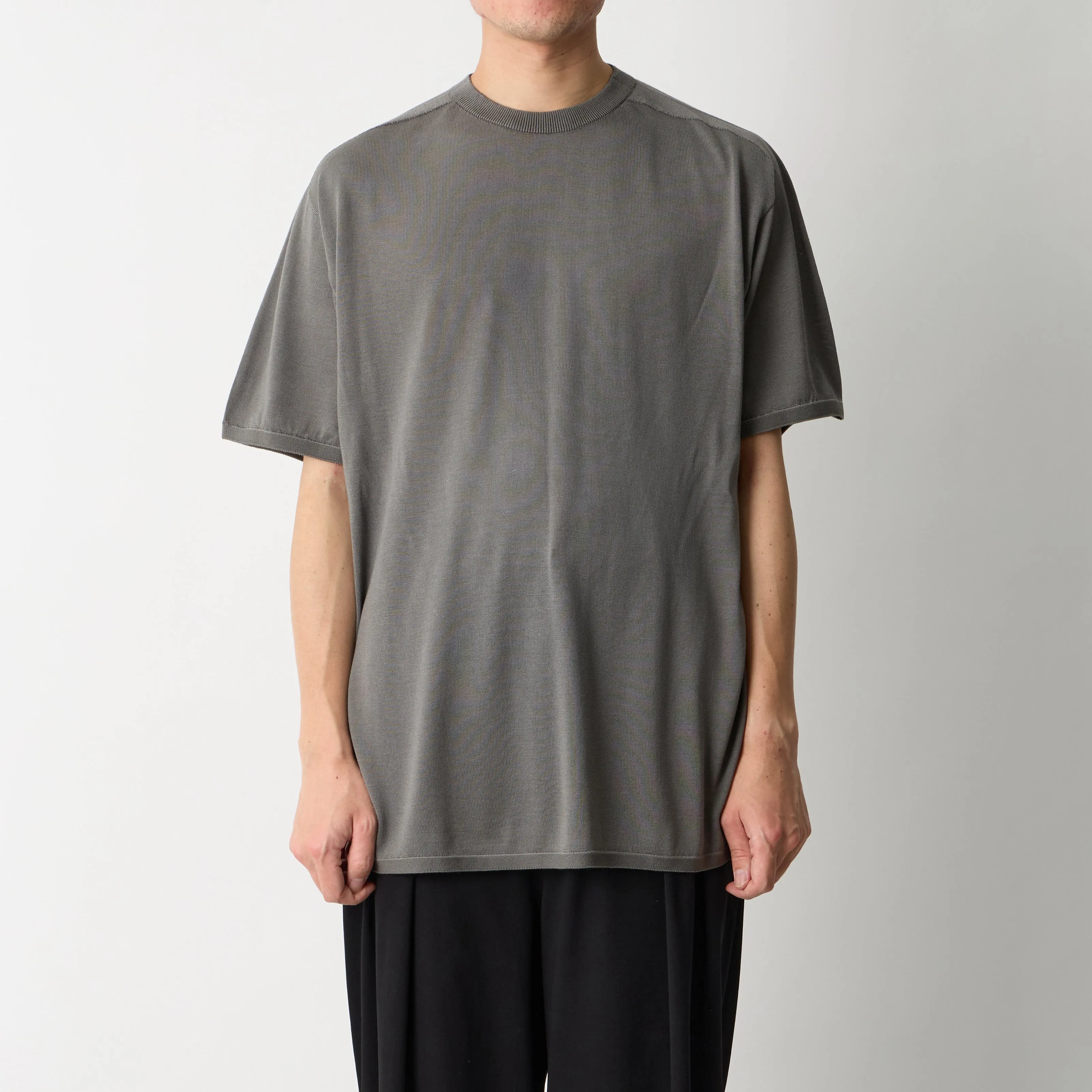 WASHABLE SILK S/S KNIT PULLOVER sold by White Mountaineering product image thumbnail 5