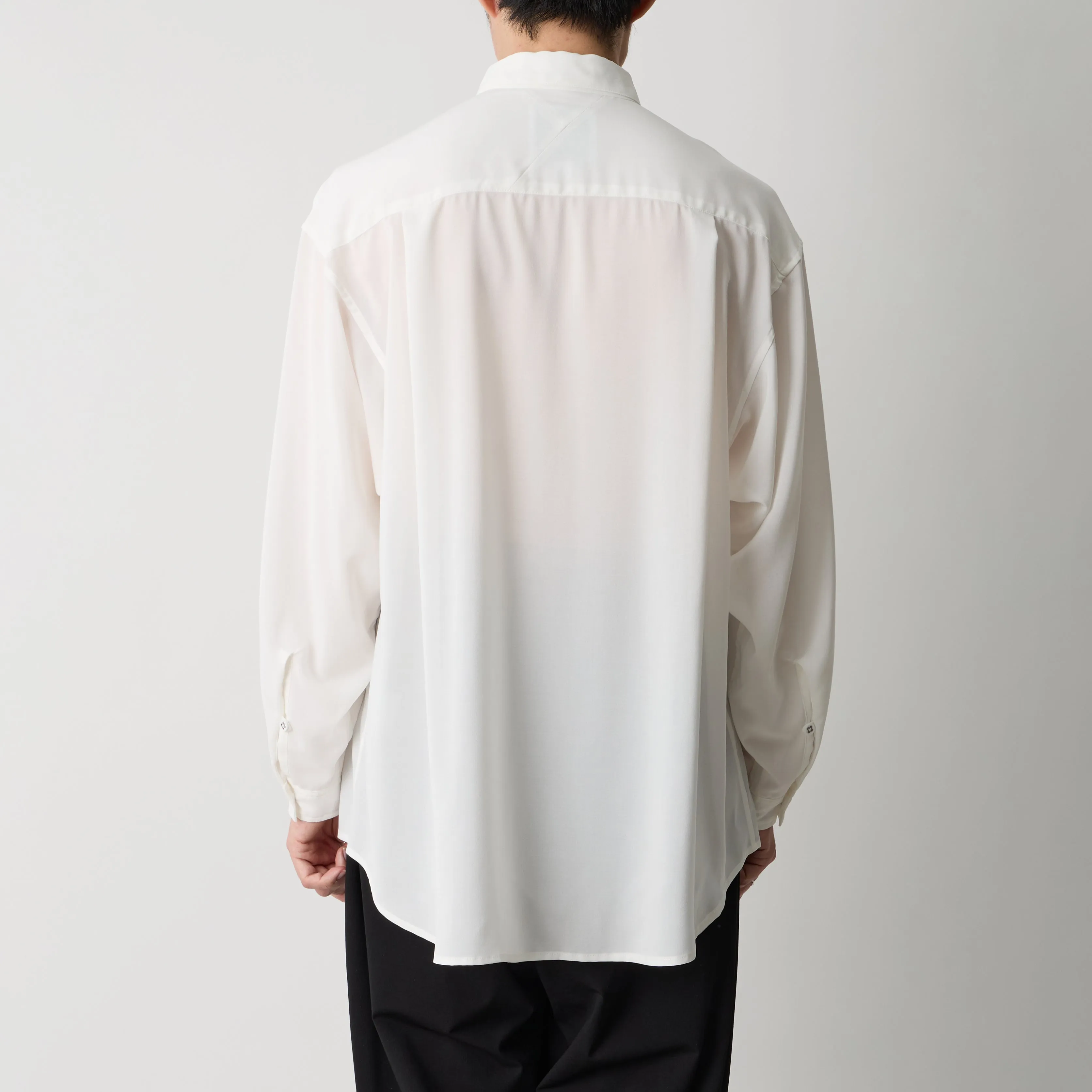 WIDE GUSSET SLEEVE REGULAR COLLAR SHIRT sold by White Mountaineering product image thumbnail 3