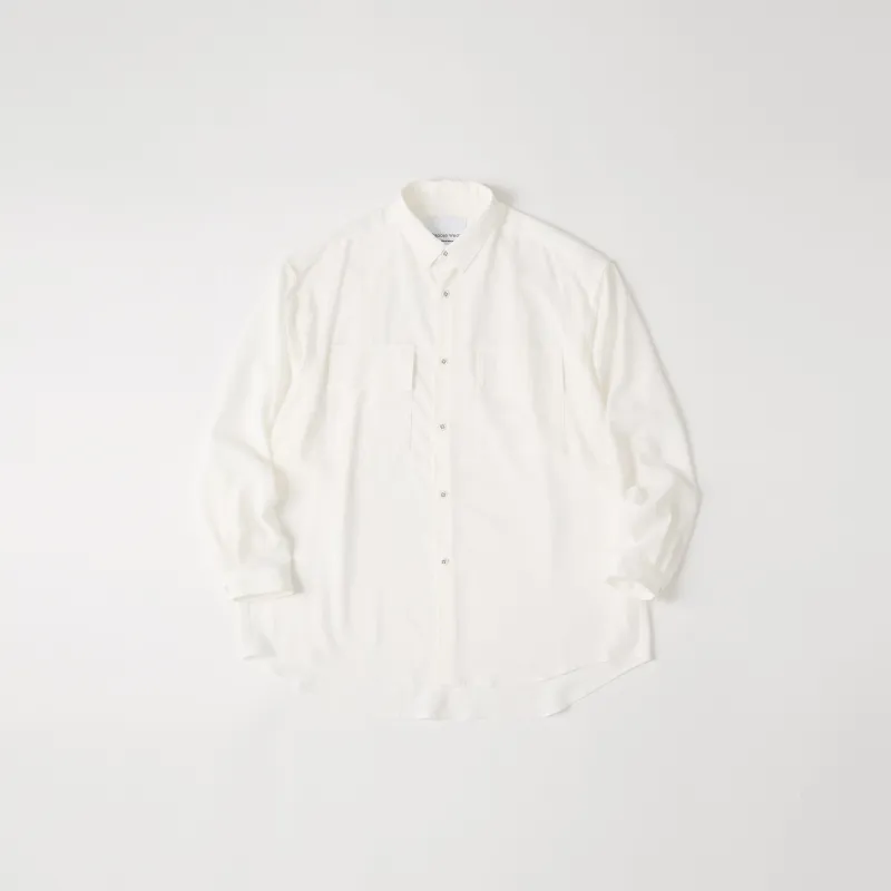 WIDE GUSSET SLEEVE REGULAR COLLAR SHIRT made by White Mountaineering