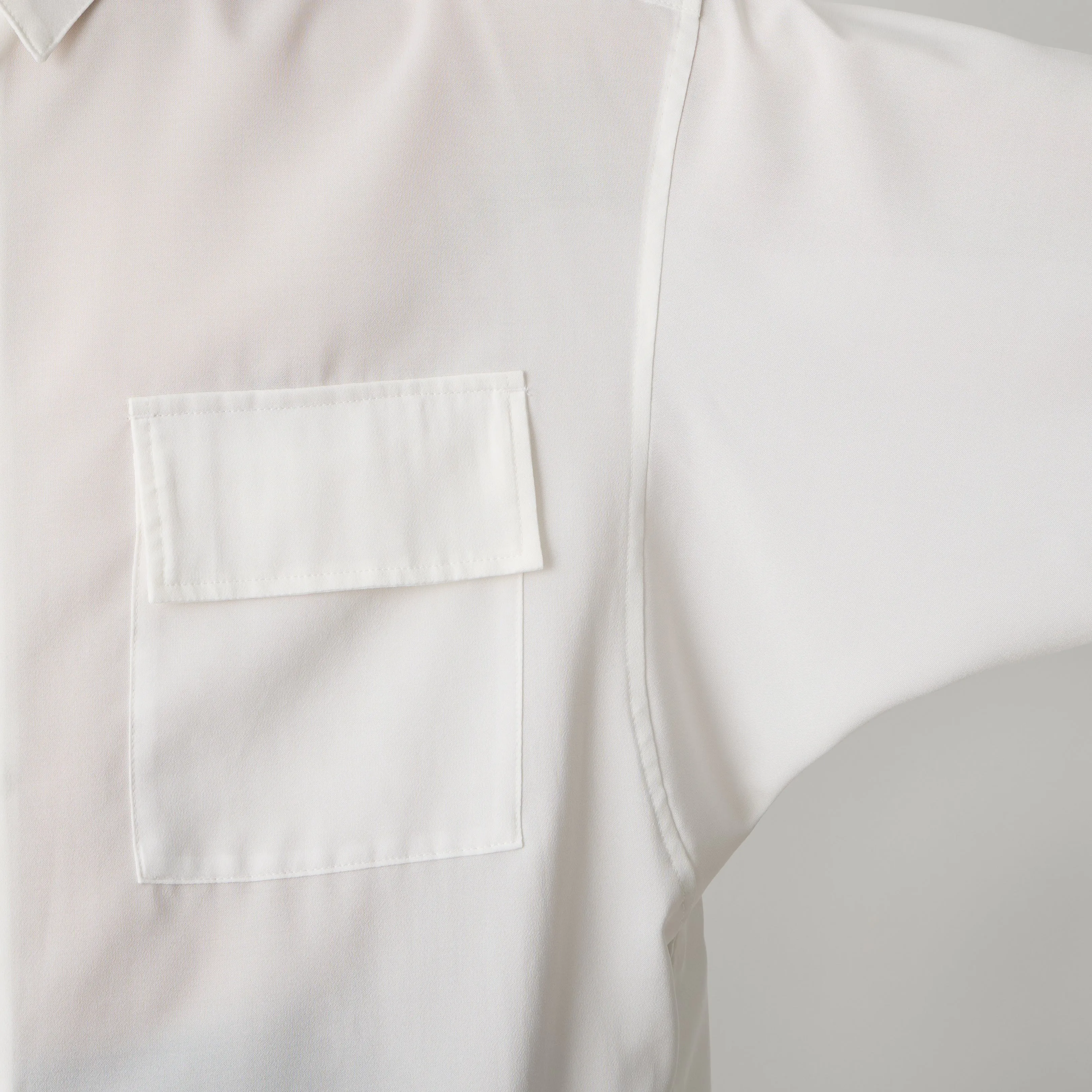 WIDE GUSSET SLEEVE REGULAR COLLAR SHIRT sold by White Mountaineering product image thumbnail 4