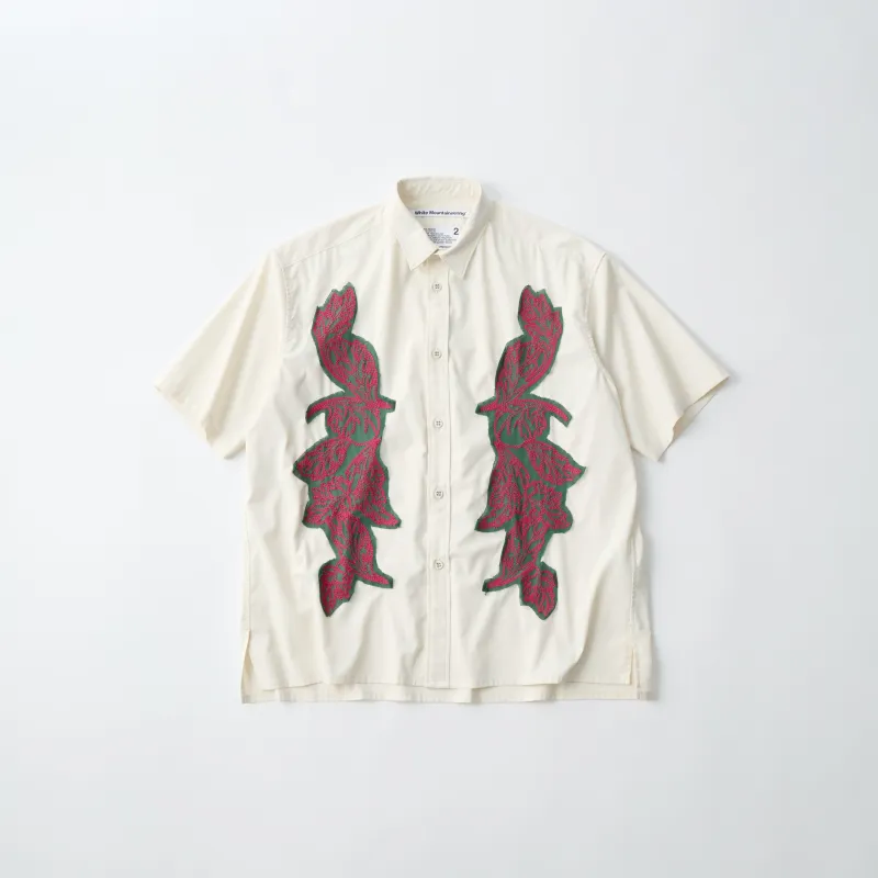 EMBROIDERY SHORT SLEEVE SHIRT made by White Mountaineering