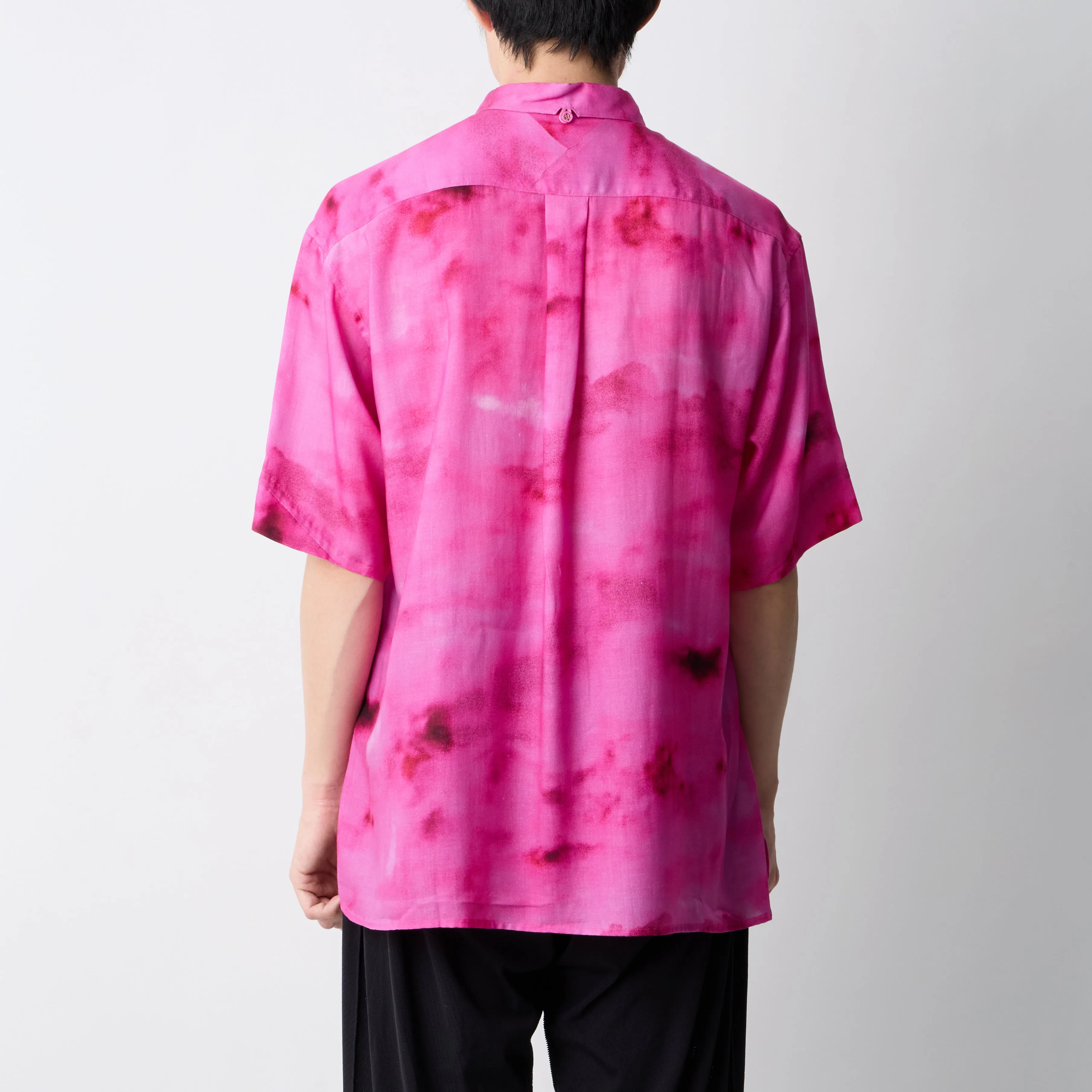 CLOUD CAMO SHORT SLEEVE PULLOVER SHIRT sold by White Mountaineering product image thumbnail 3