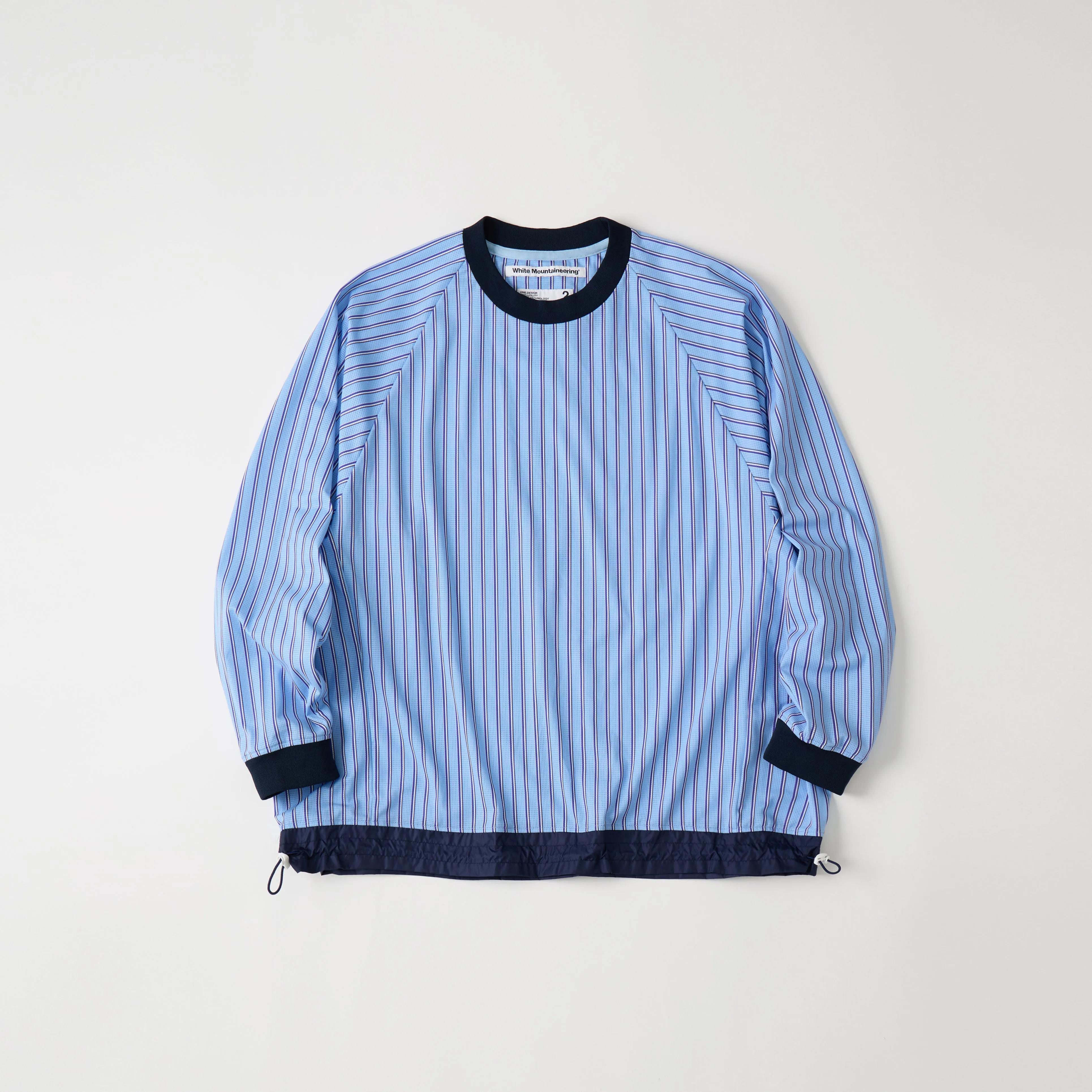 STRIPE RAGLAN PULLOVER sold by White Mountaineering