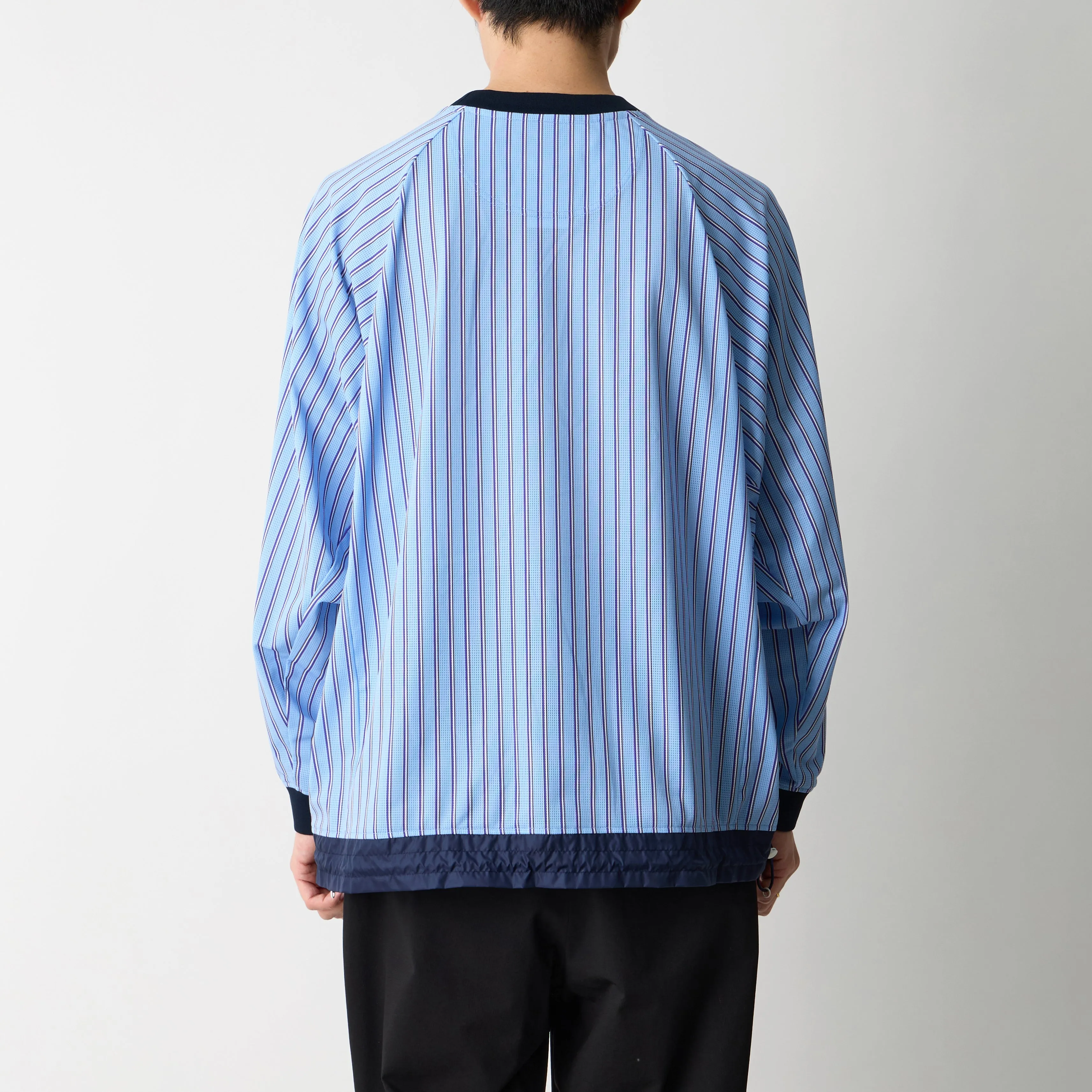 STRIPE RAGLAN PULLOVER sold by White Mountaineering product image thumbnail 3