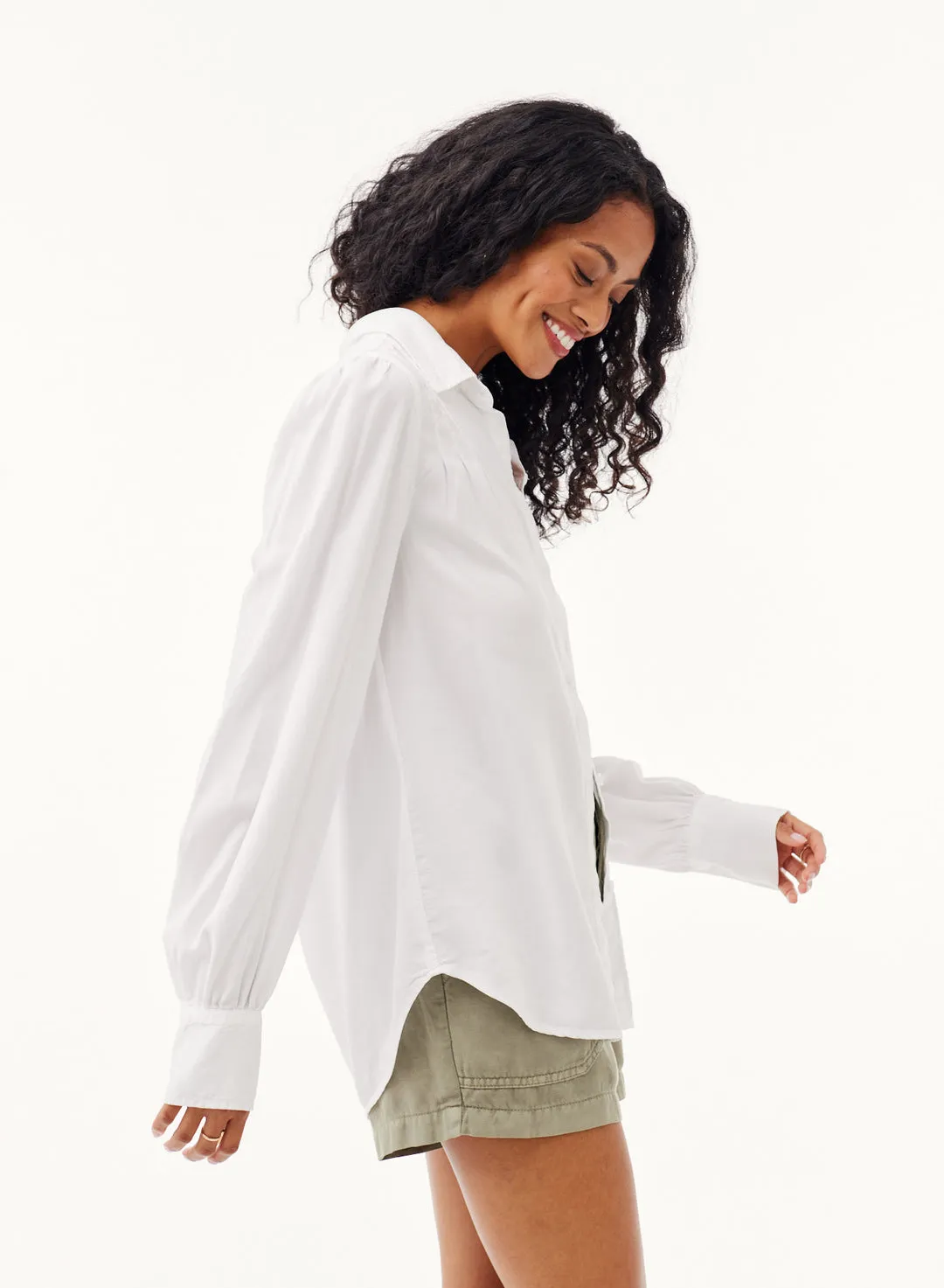 PIN TUCKED BUTTON DOWN sold by Wildflower product image thumbnail 3