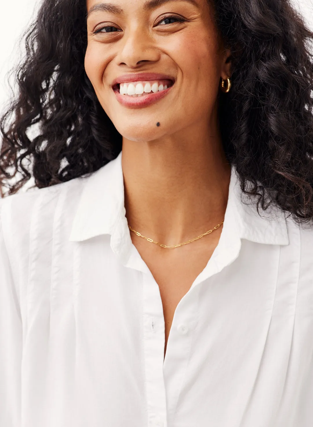 PIN TUCKED BUTTON DOWN sold by Wildflower product image thumbnail 4