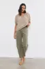 BRYLIE SANDED TWILL PANTS sold by Wildflower