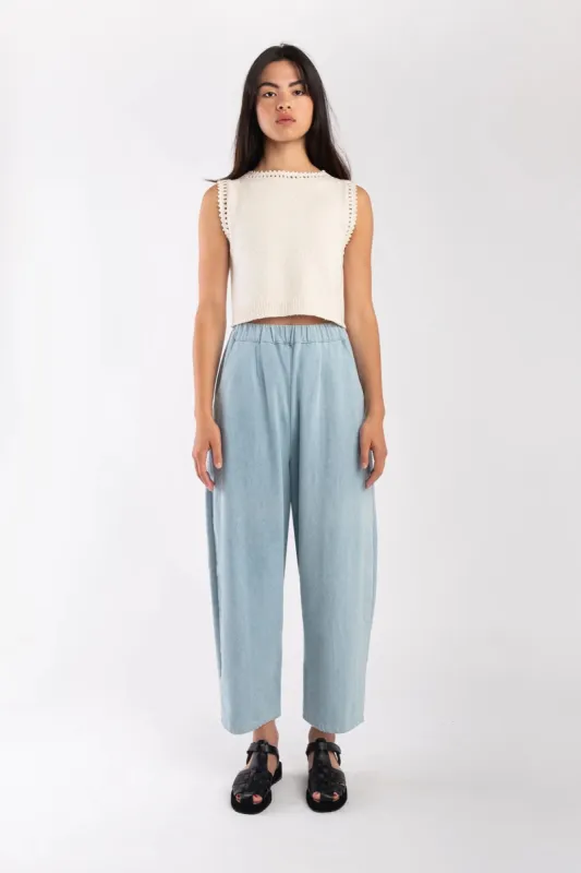 CREAM BOUCLE TANK sold by Wildflower