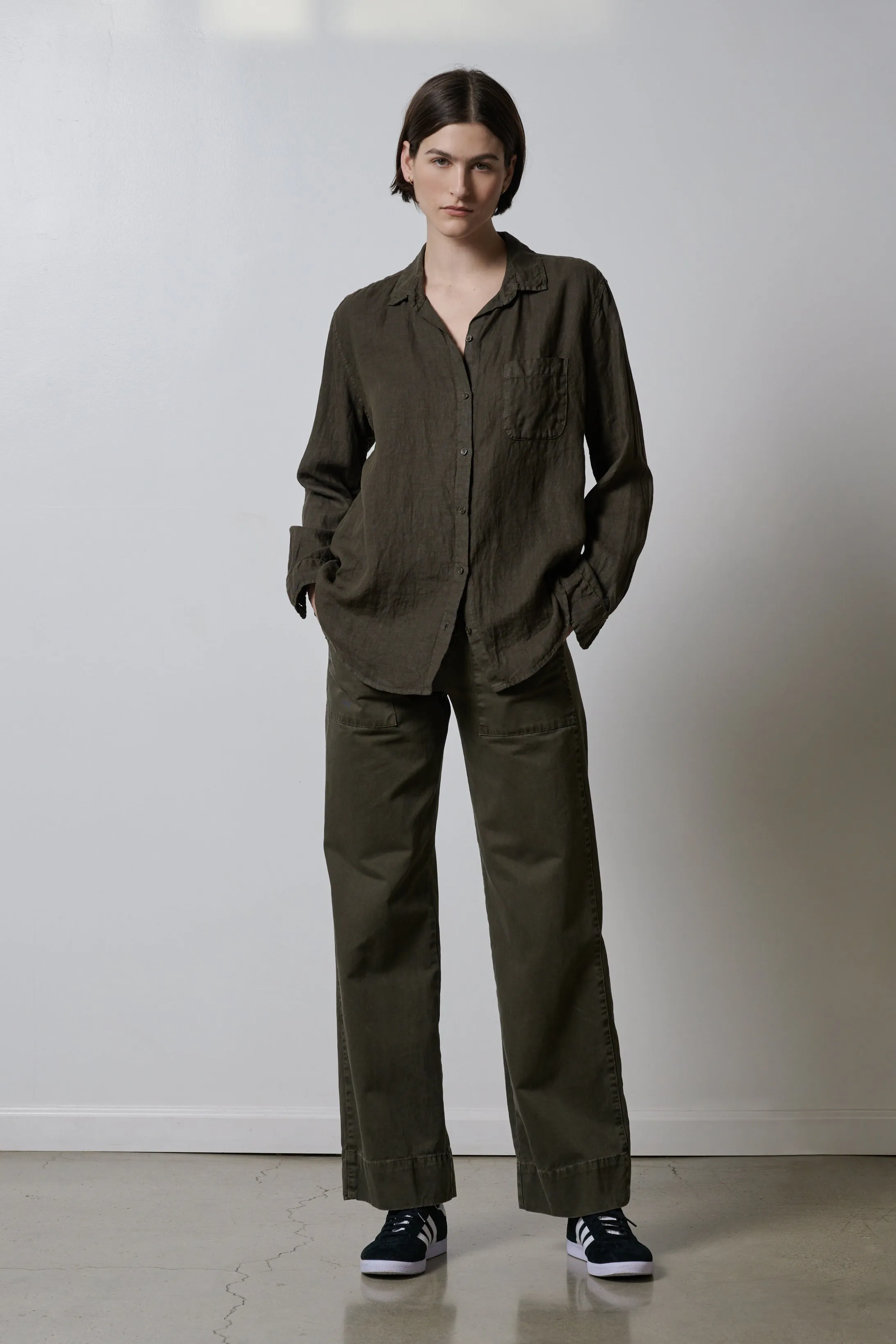 MULHOLLAND LINEN SHIRT sold by Wildflower