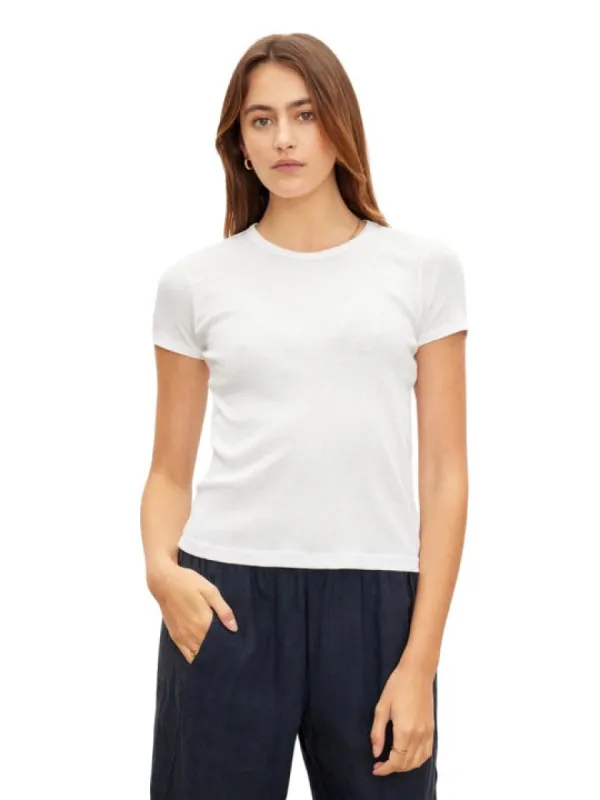 BRENNY COTTON SLUB ROUND NECK sold by Wildflower