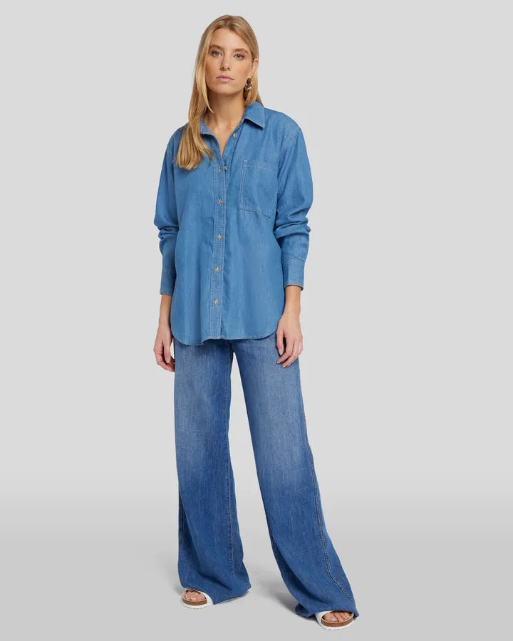 DENIM SHIRT IN ELLA sold by Wildflower product image thumbnail 3