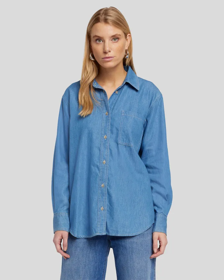 DENIM SHIRT IN ELLA sold by Wildflower product image thumbnail 2