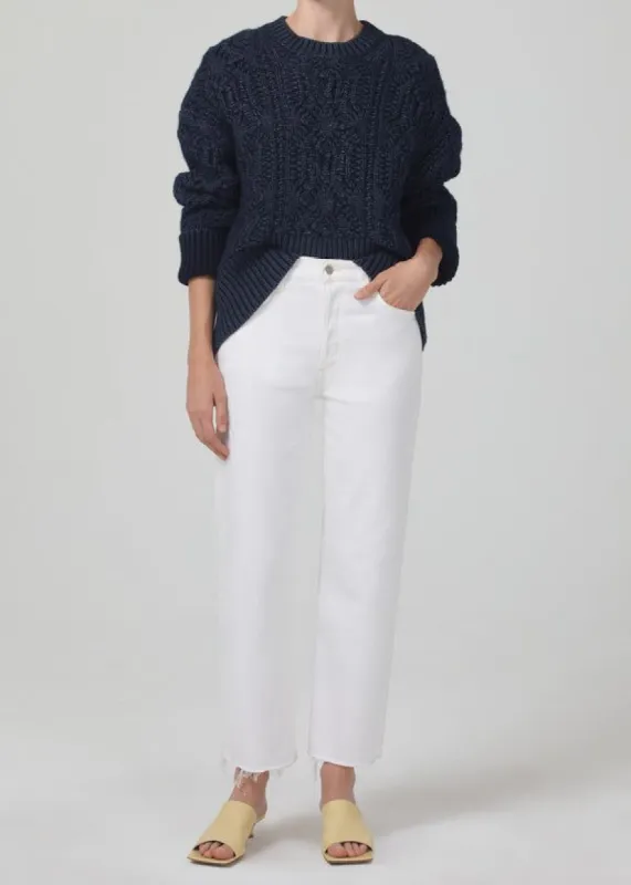 FLORENCE WIDE STRAIGHT IN CHANTILLY (SOFT WHITE) sold by Wildflower