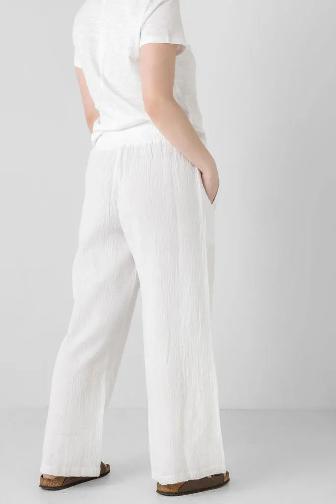 SMOCKED WAIST FULL LEG PANT sold by Wildflower product image thumbnail 4