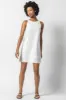 SIDE BUTTON CANVAS DRESS sold by Wildflower