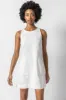SIDE BUTTON CANVAS DRESS sold by Wildflower
