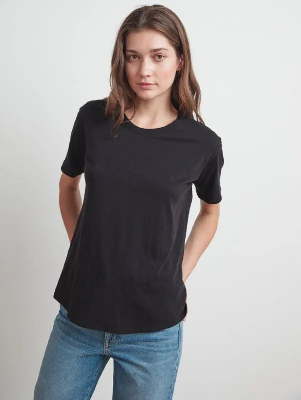 TERA COTTON SLUB SHORT SLEEVE TOP sold by Wildflower