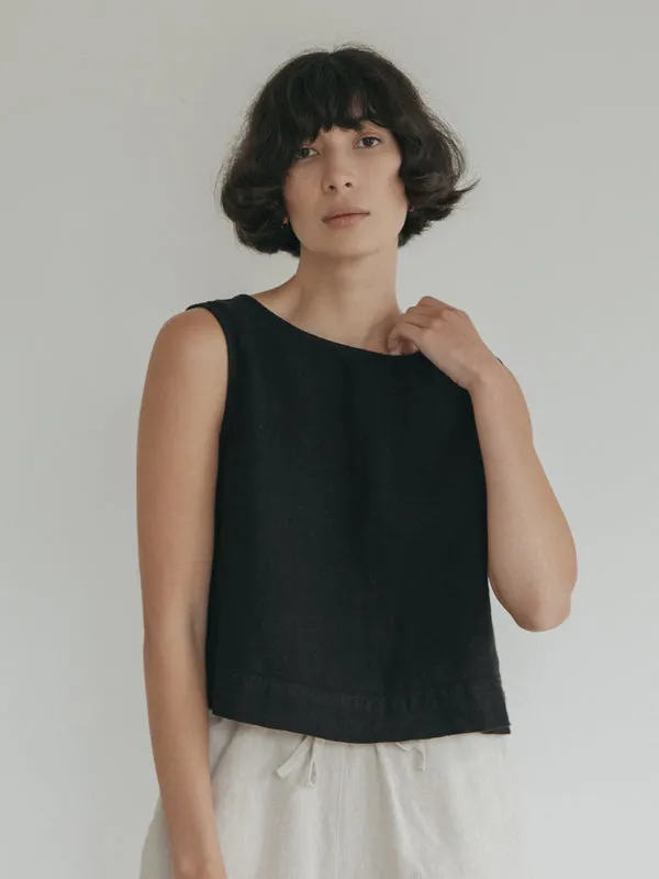 FINLEY TOP - NOIR sold by Wildflower product image thumbnail 2