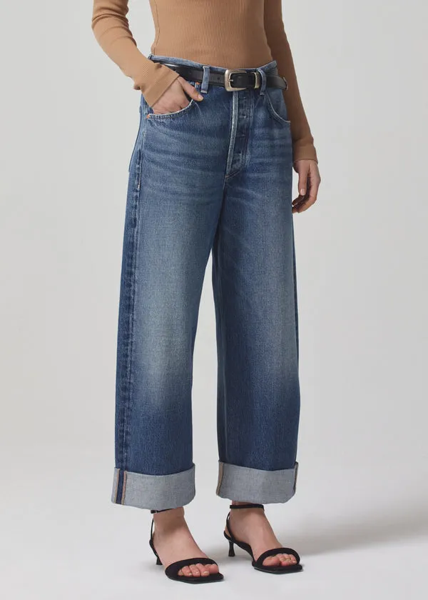 AYLA BAGGY CUFFED CROP sold by Wildflower product image thumbnail 4