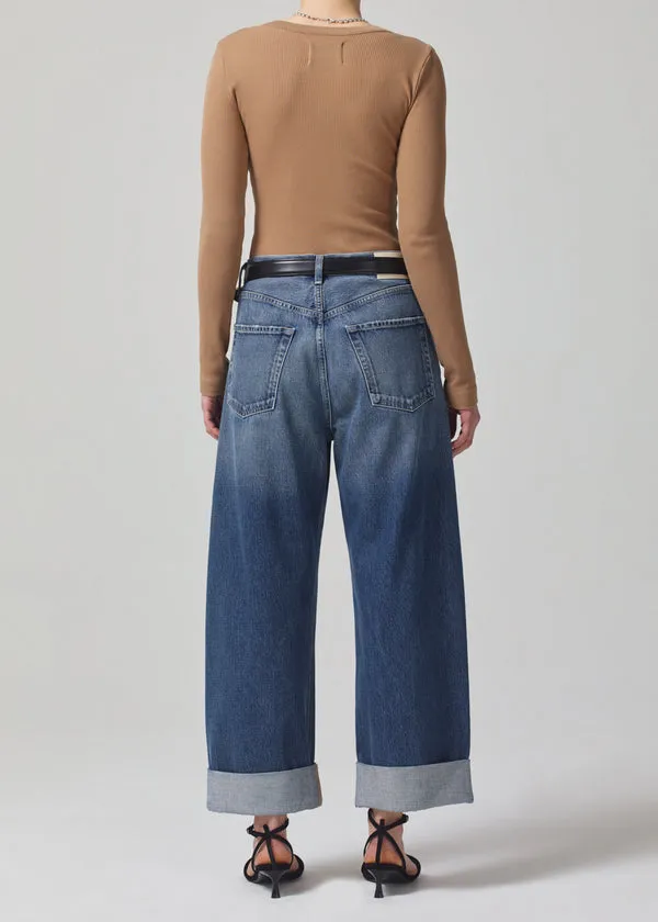 AYLA BAGGY CUFFED CROP sold by Wildflower product image thumbnail 2