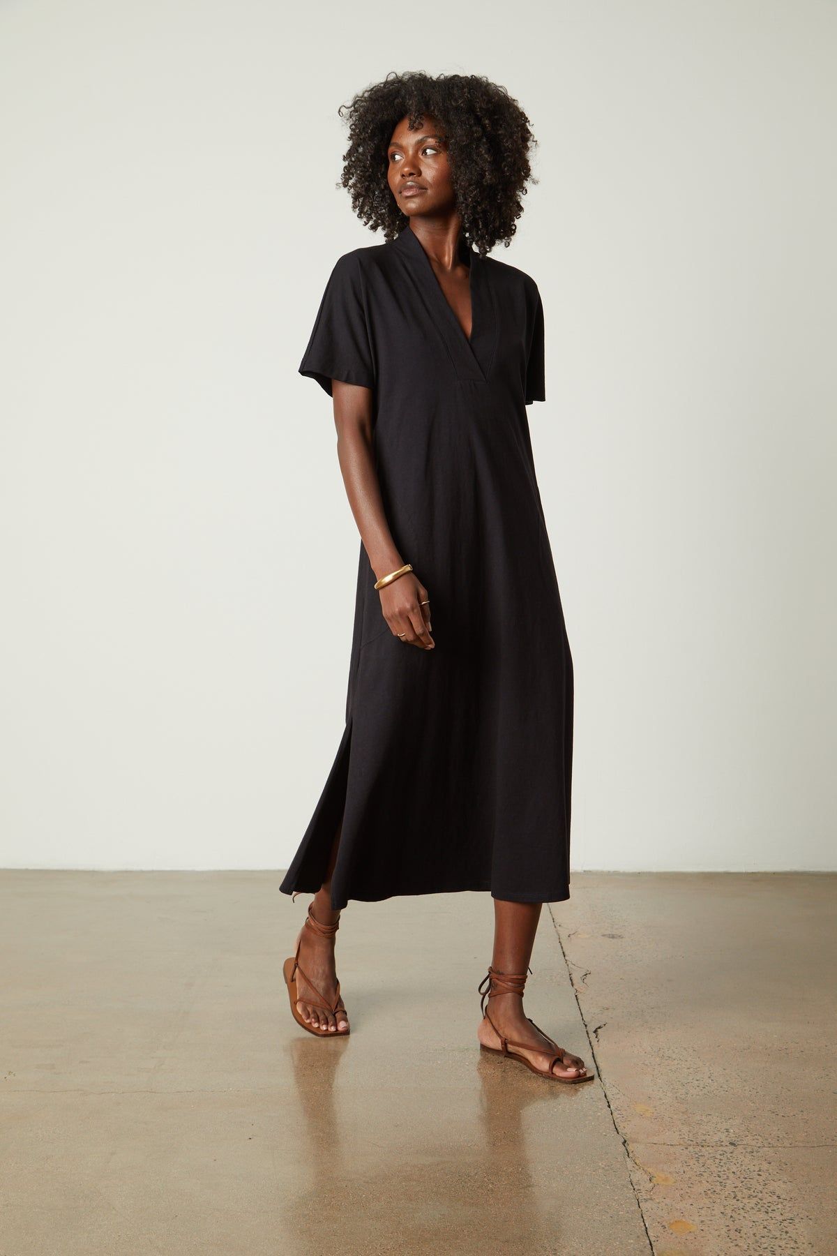 NORA LIGHT STRUCTURED COTTON DRESS sold by Wildflower product image thumbnail 2