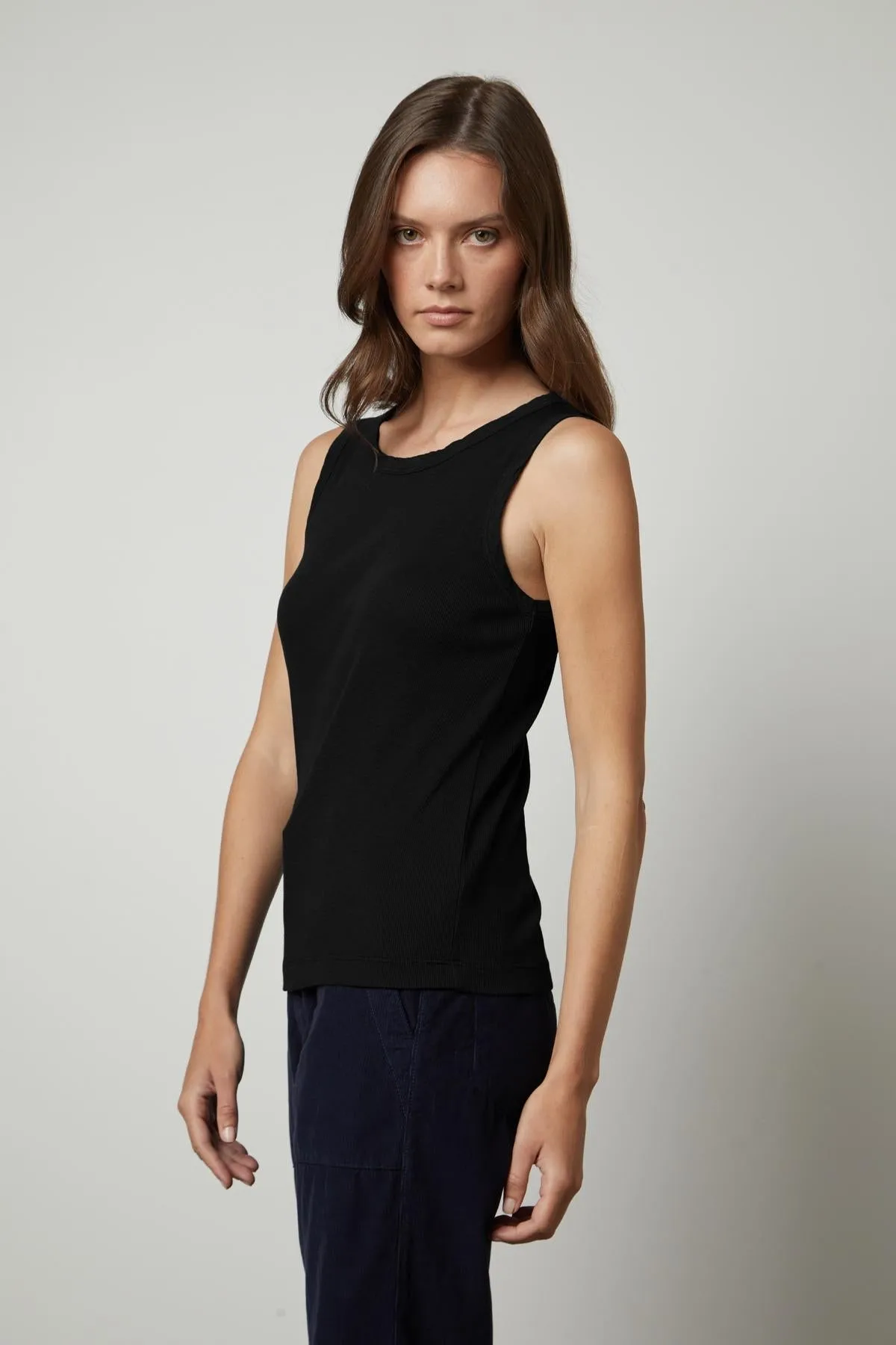 MAXIE RIBBED TANK sold by Wildflower product image thumbnail 3