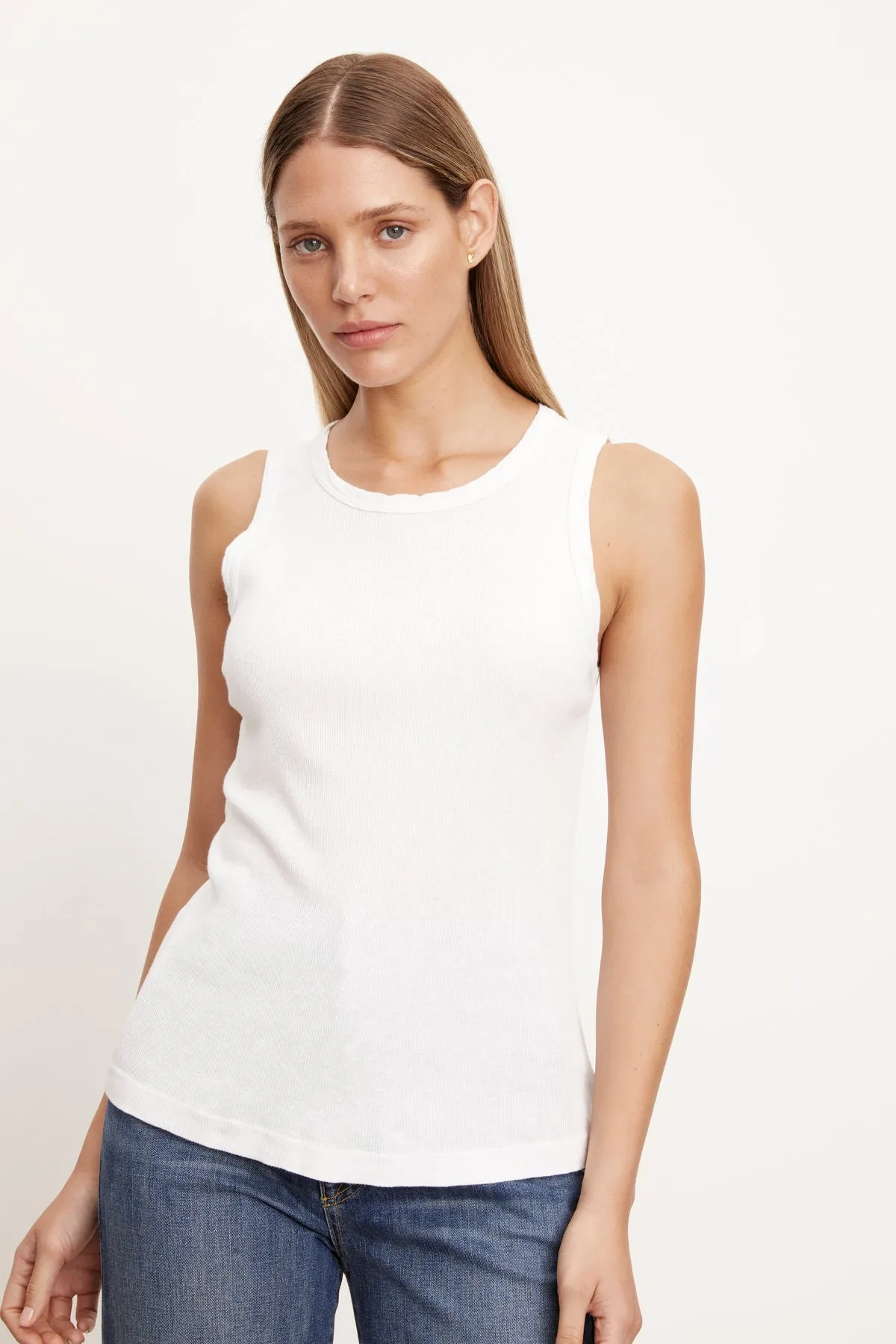 MAXIE RIBBED TANK sold by Wildflower product image thumbnail 5