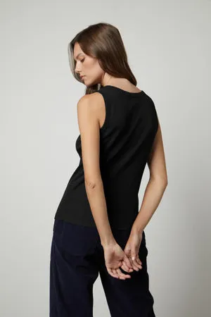 MAXIE RIBBED TANK sold by Wildflower product image thumbnail 4