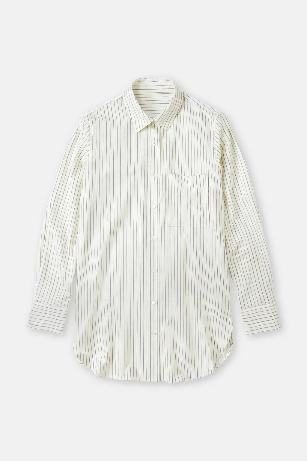 BOYFRIEND SHIRT WITH PINSTRIPES sold by Wildflower product image thumbnail 5
