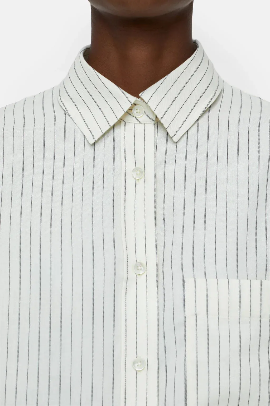 BOYFRIEND SHIRT WITH PINSTRIPES sold by Wildflower product image thumbnail 3