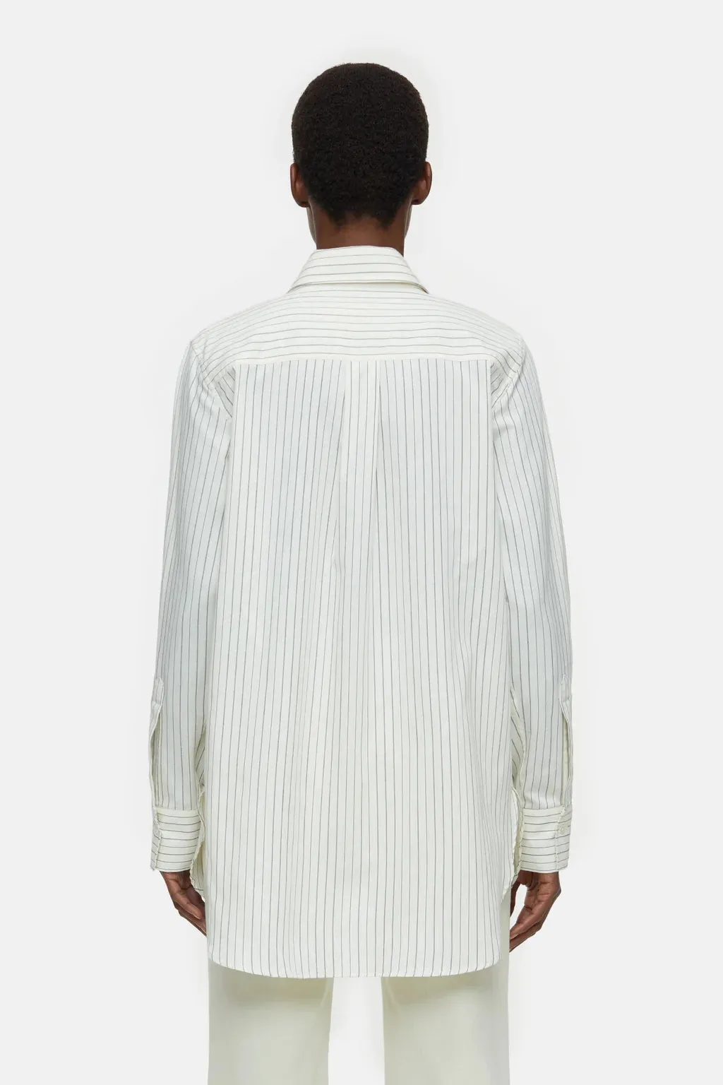 BOYFRIEND SHIRT WITH PINSTRIPES sold by Wildflower product image thumbnail 4