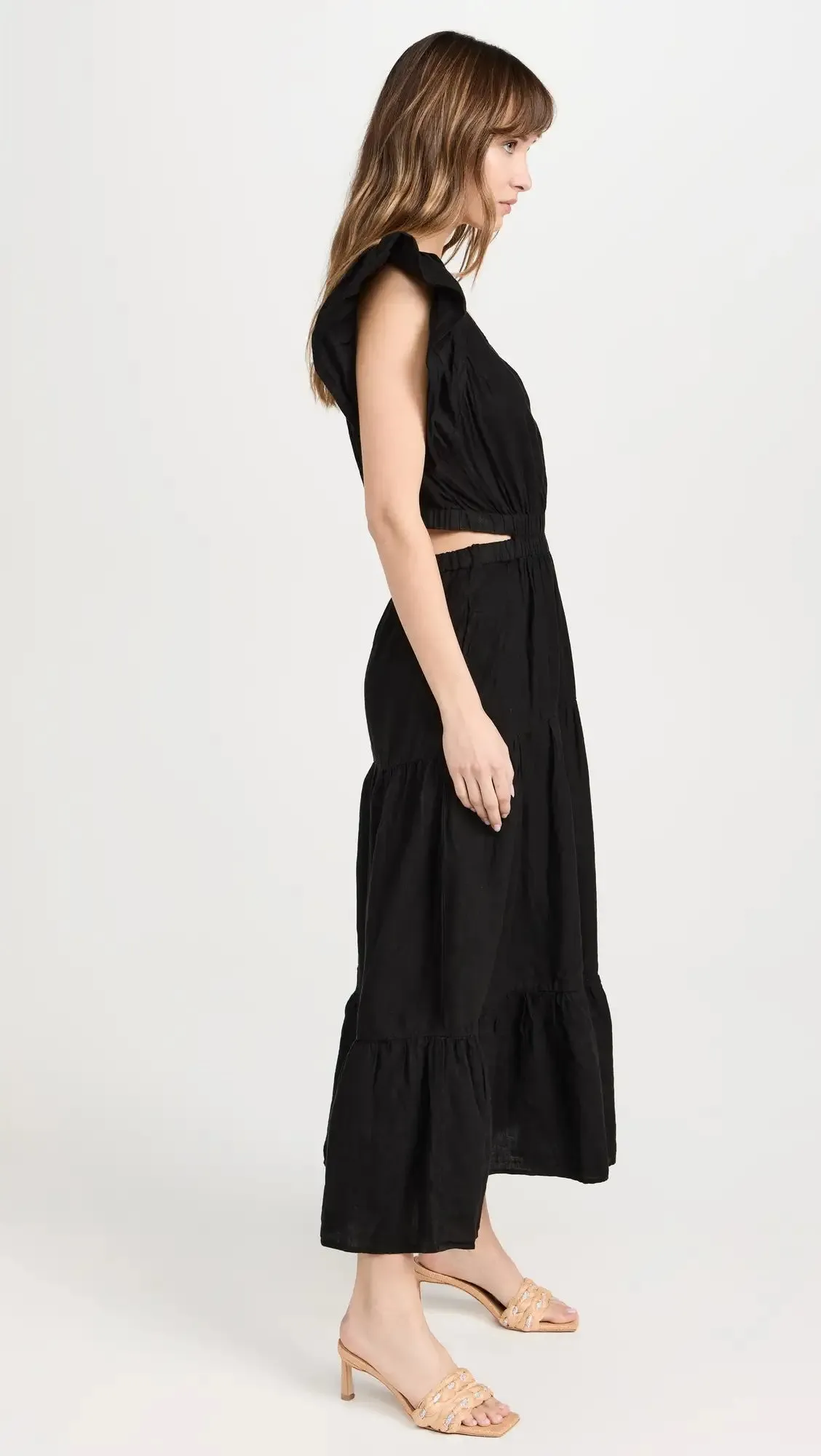 GINGER LINEN DRESS sold by Wildflower product image thumbnail 3