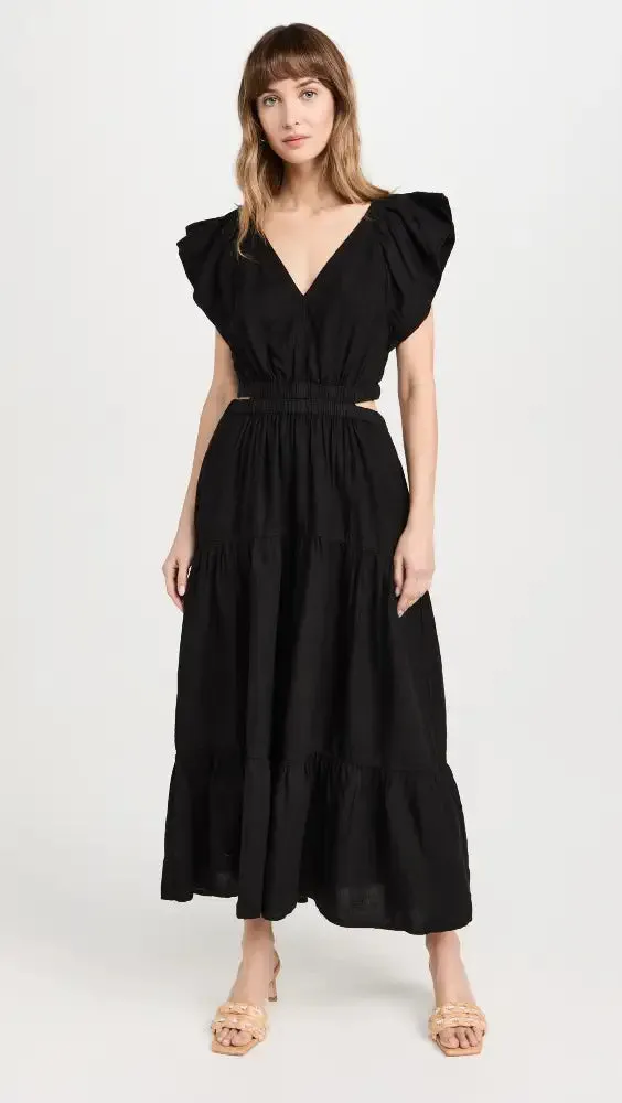 GINGER LINEN DRESS sold by Wildflower