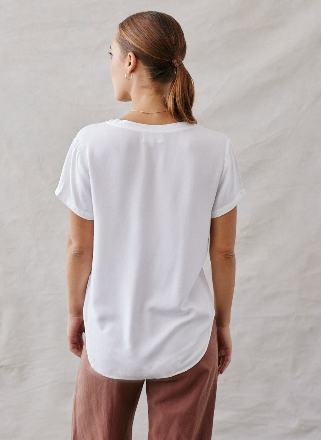 V-NECK T SHIRT sold by Wildflower product image thumbnail 5