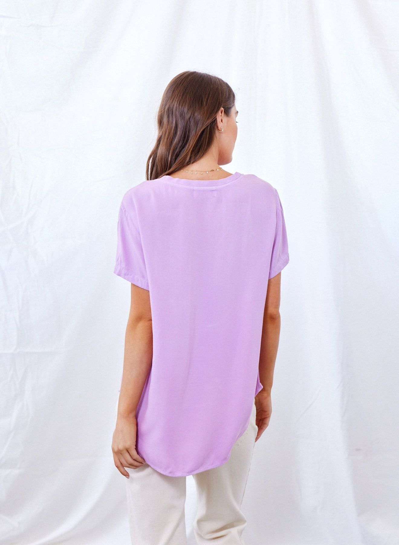 V-NECK T SHIRT sold by Wildflower product image thumbnail 3