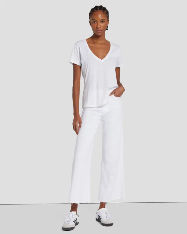 LUXE VINTAGE ULTRA HIGH RISE CROPPED JO IN SOLEIL sold by Wildflower