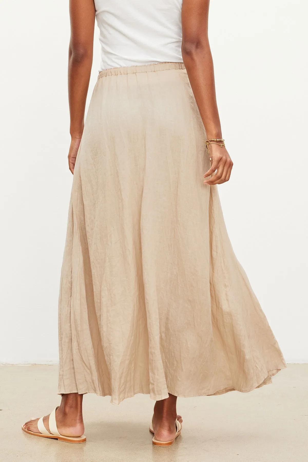 BAILEY LINEN MAXI SKIRT sold by Wildflower product image thumbnail 3